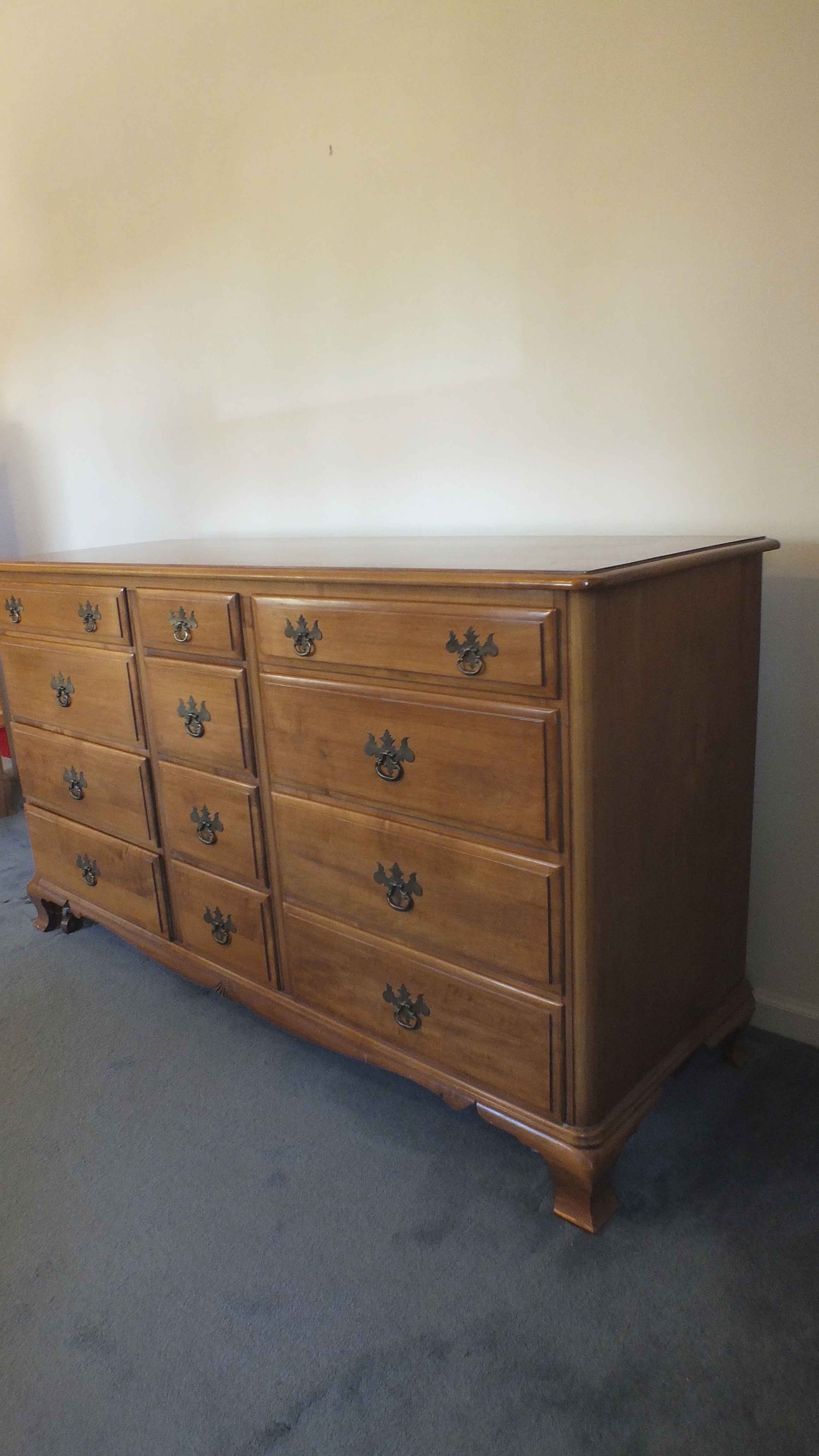 Solid Hard Maple Dresser by Kling