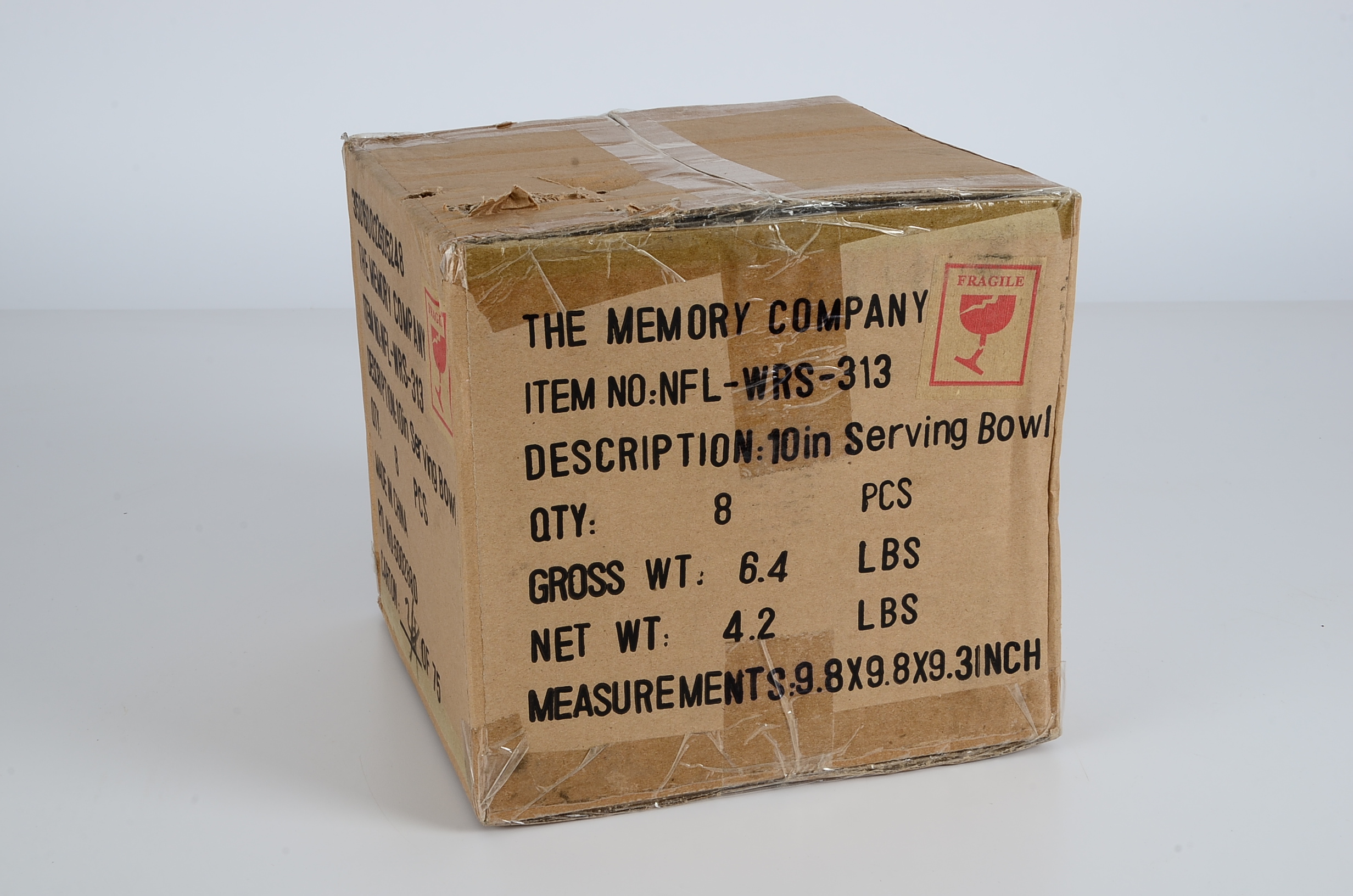 Washington Redskins Factory Box of Plastic Ware