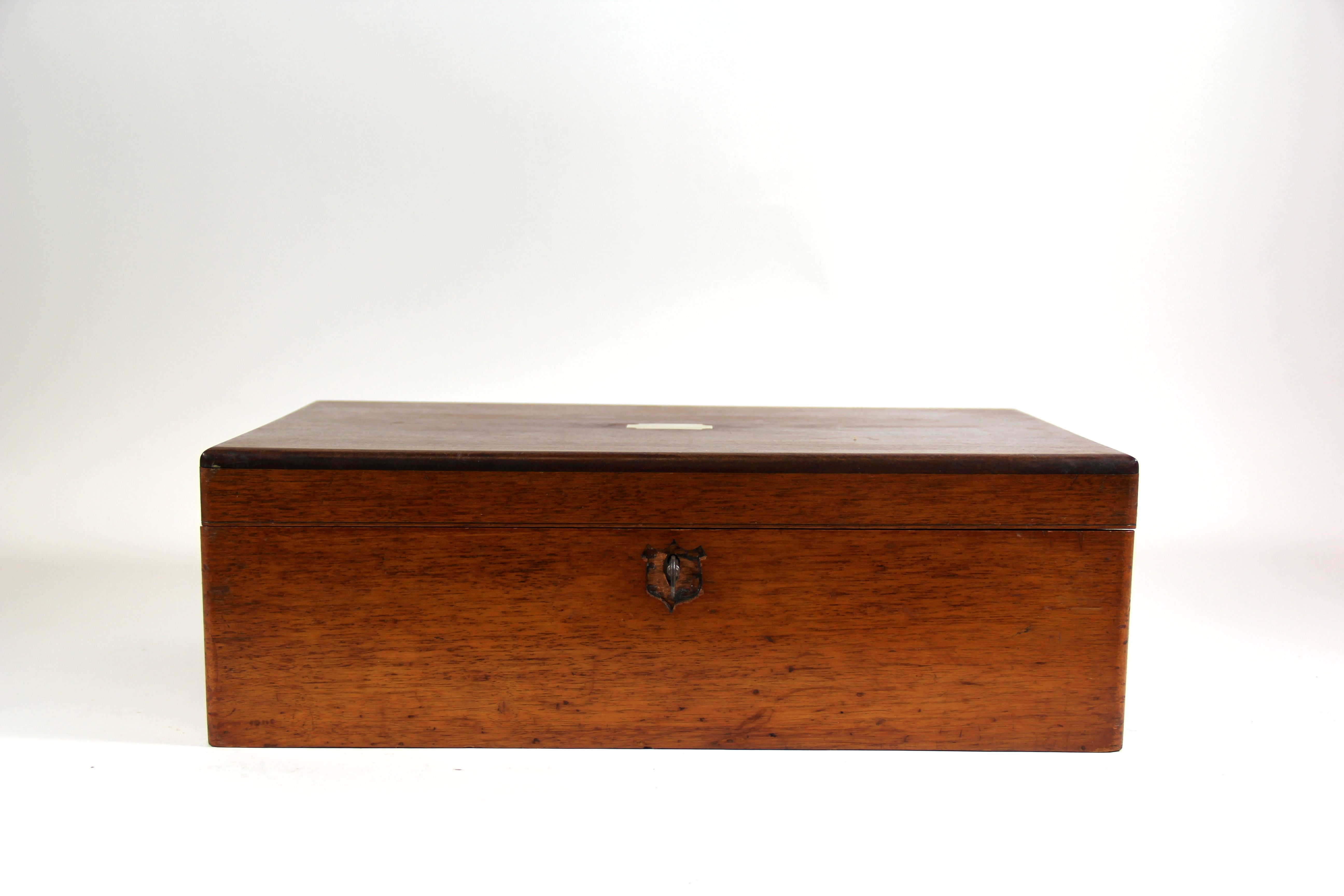 Late 19th Century Mahogany Writing Box