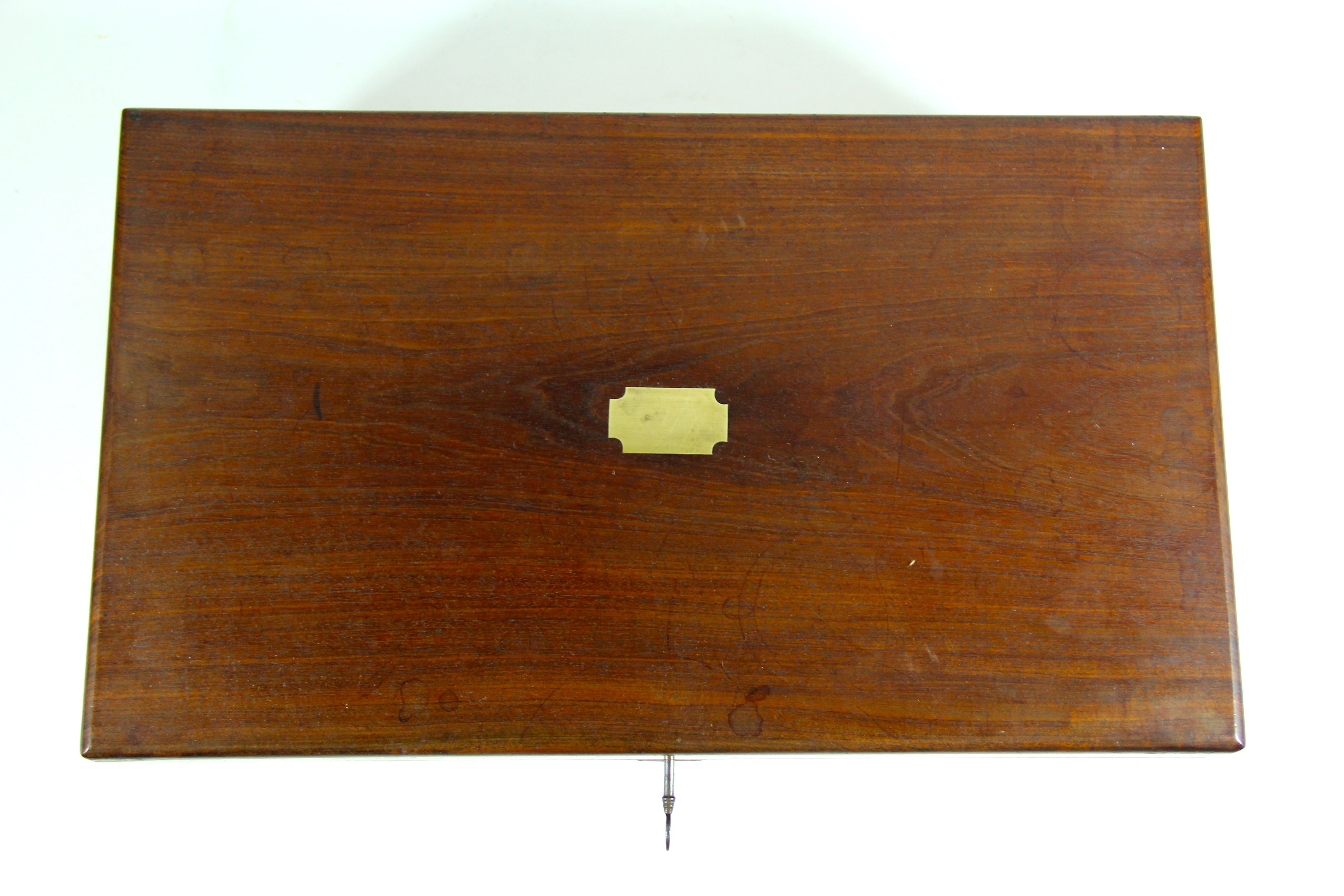 Late 19th Century Mahogany Writing Box