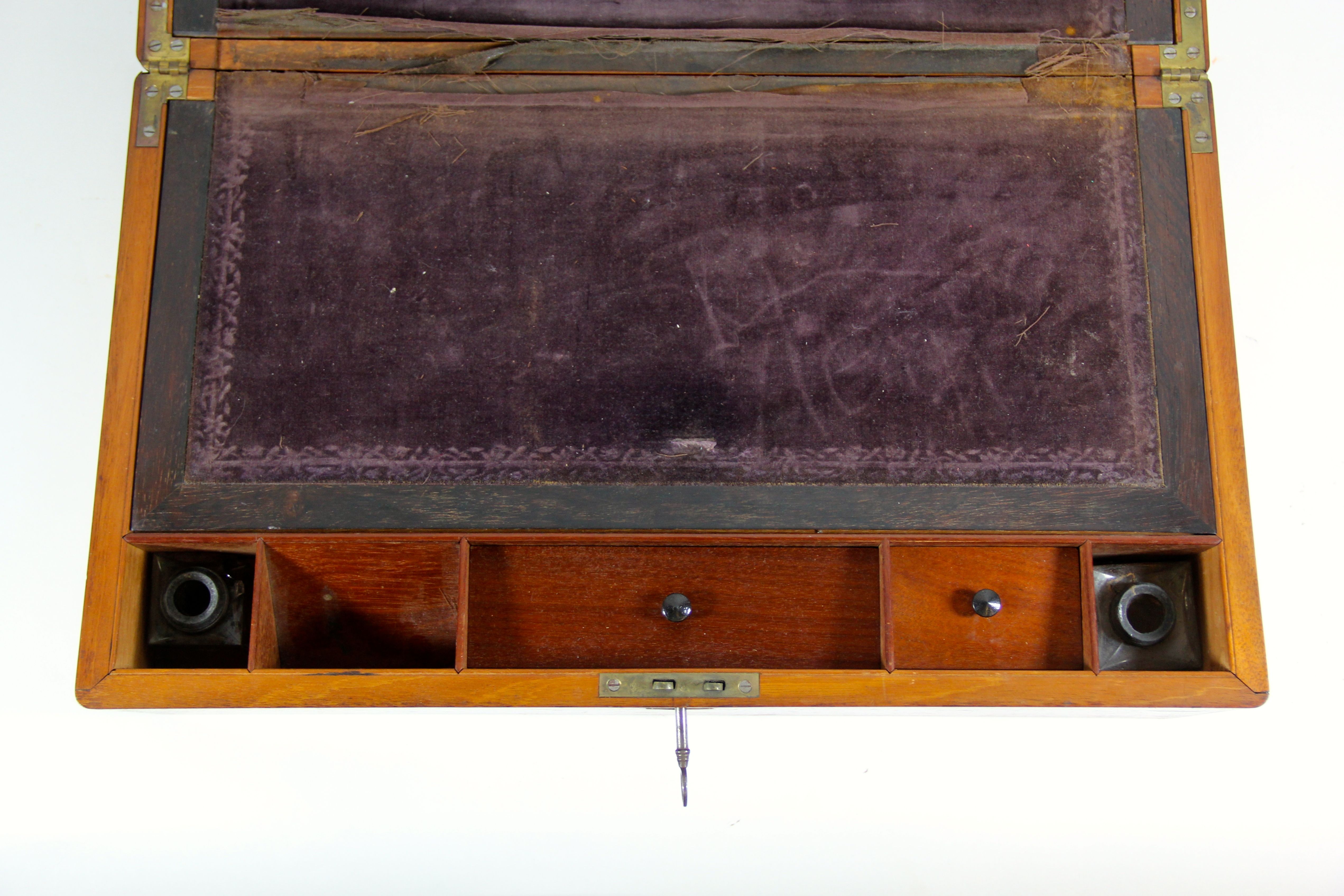 Late 19th Century Mahogany Writing Box