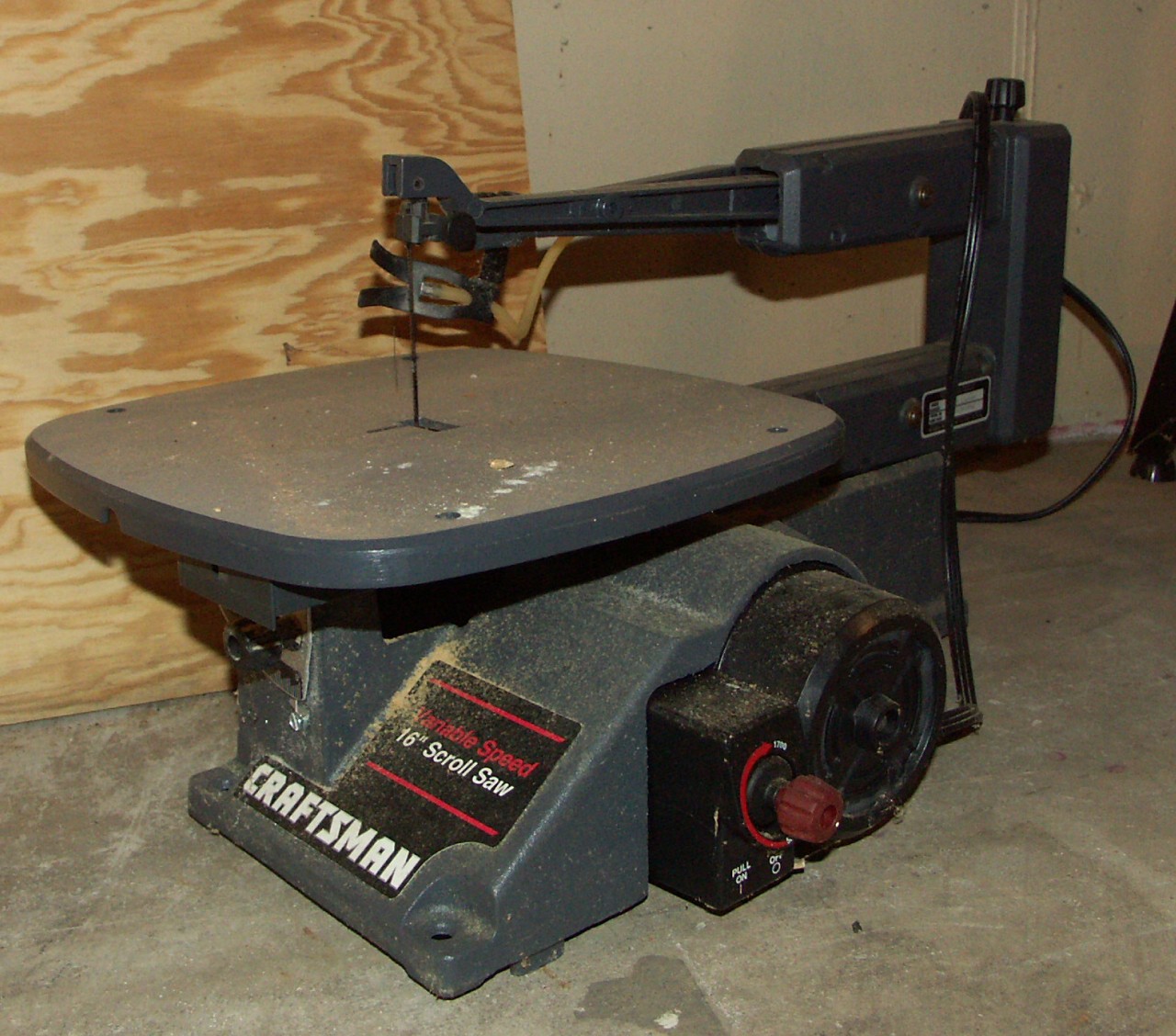 Craftsman Variable Speed Scroll Saw