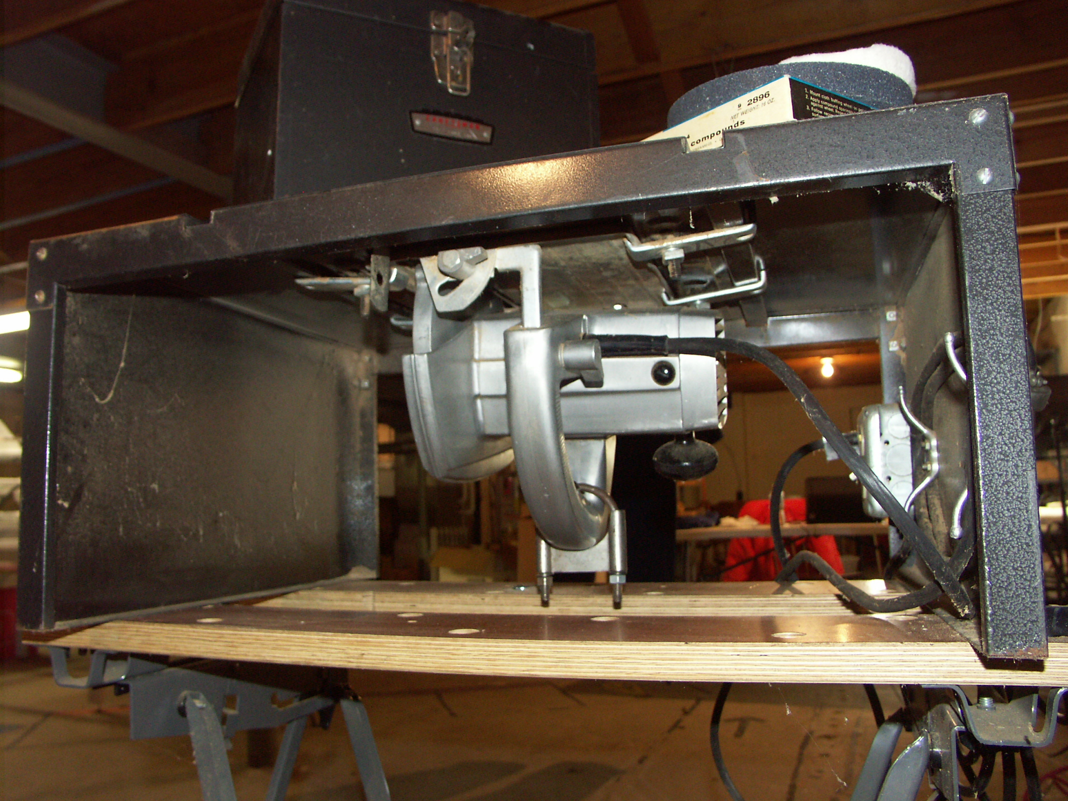 Black and Decker WorkMate Bench and Craftsman Hand Saw