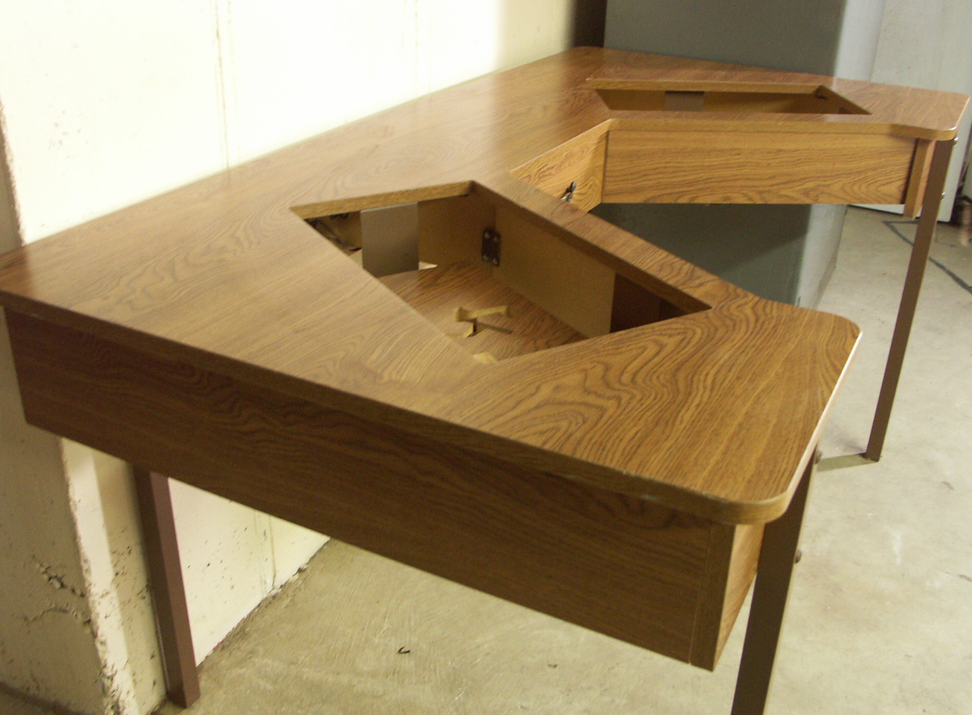 Double Sewing Machine Table