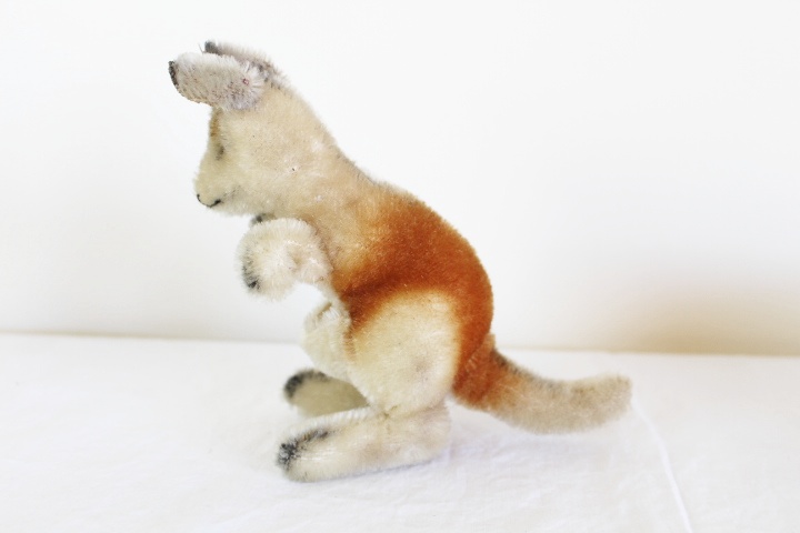 Original Steiff Zebra, Kangaroo and Owl