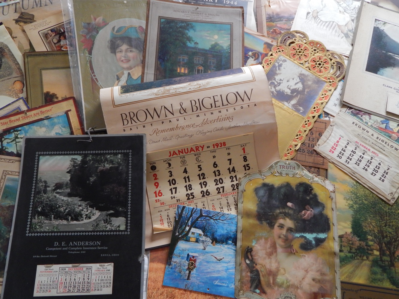 Vintage Calendars