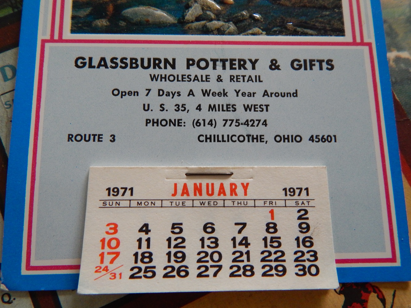 Vintage Calendars