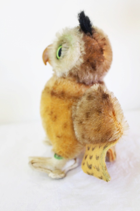 Original Steiff Zebra, Kangaroo and Owl