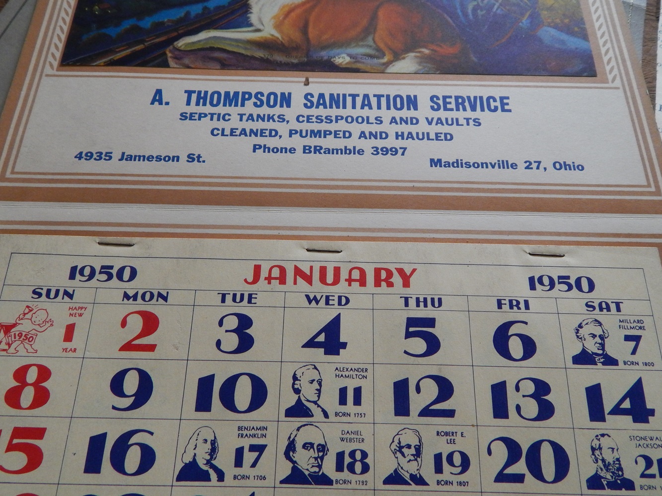 Vintage Calendars