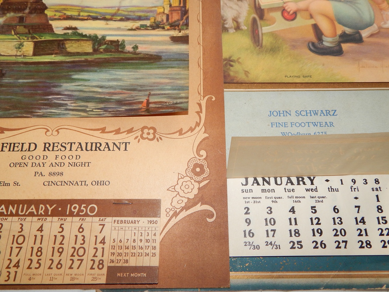 Vintage Calendars
