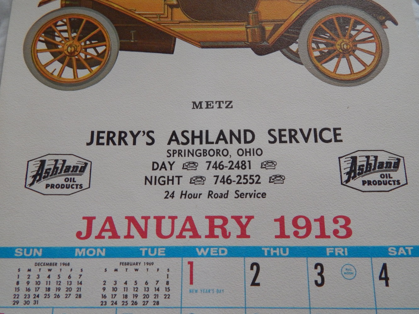 Vintage Calendars