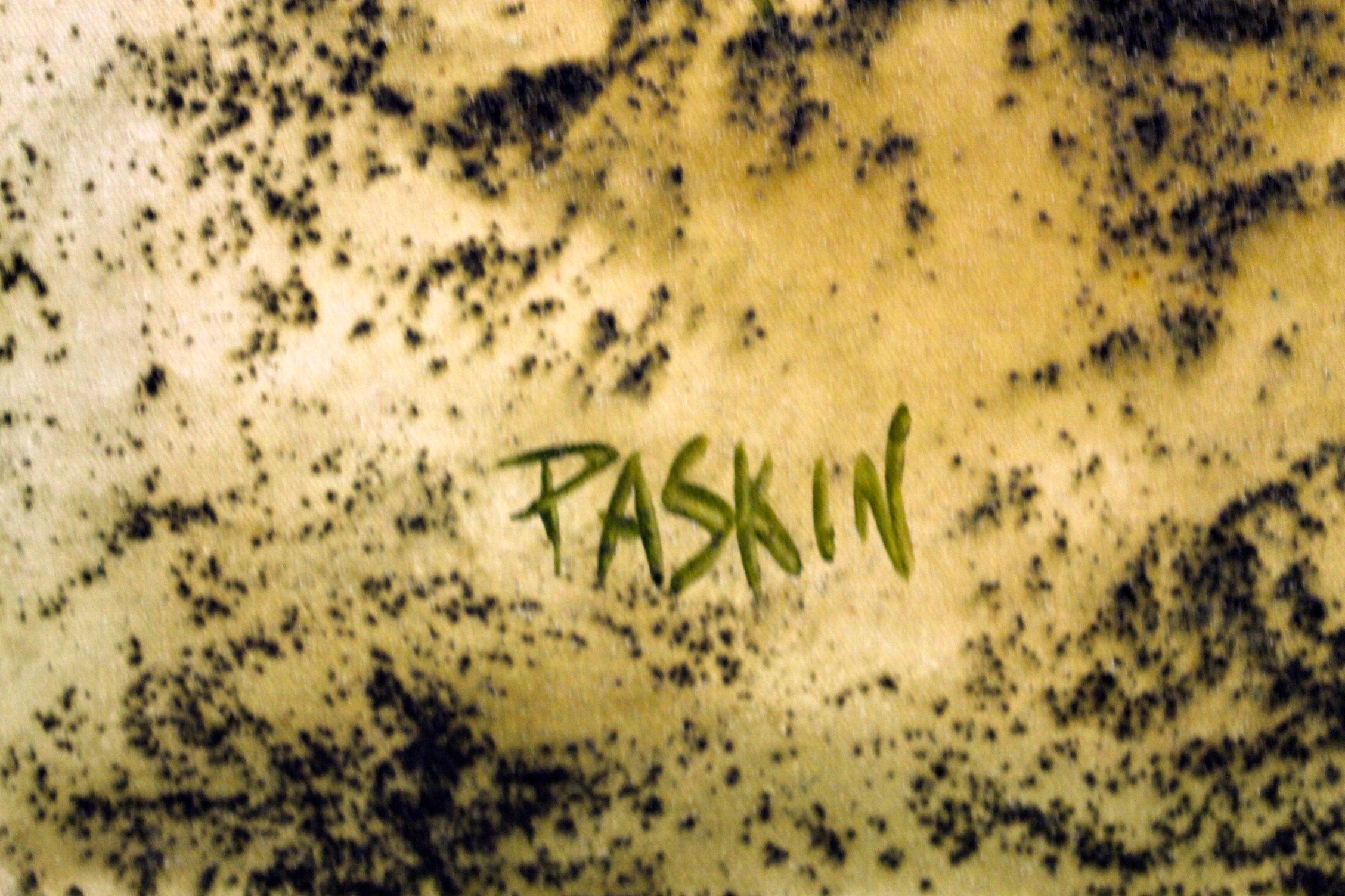 Original Abstract Oil on Canvas Painting by Paskin