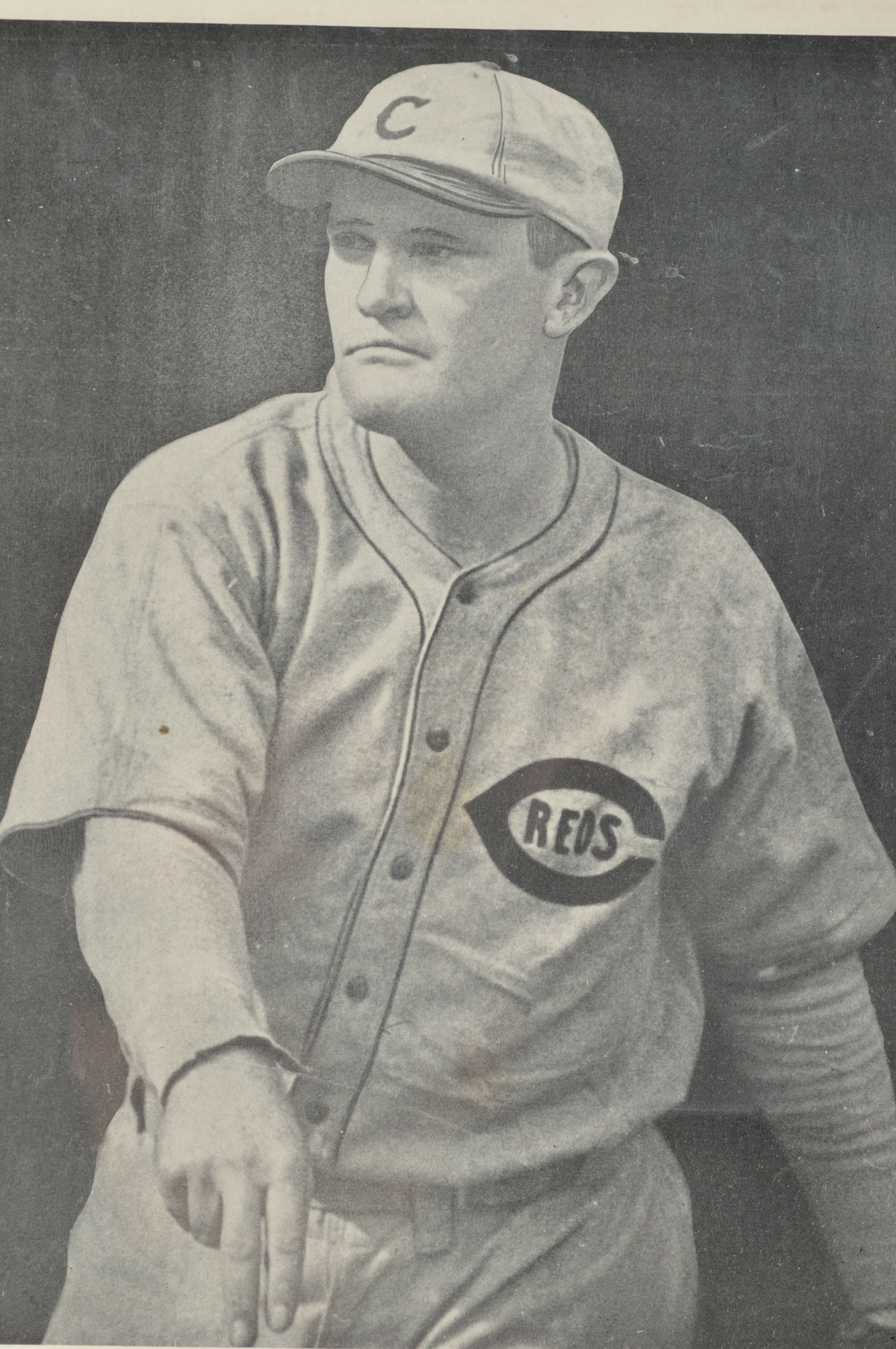 Vintage Red Lucas Reds Sporting News Photo & 1900s Wiedemann Beer