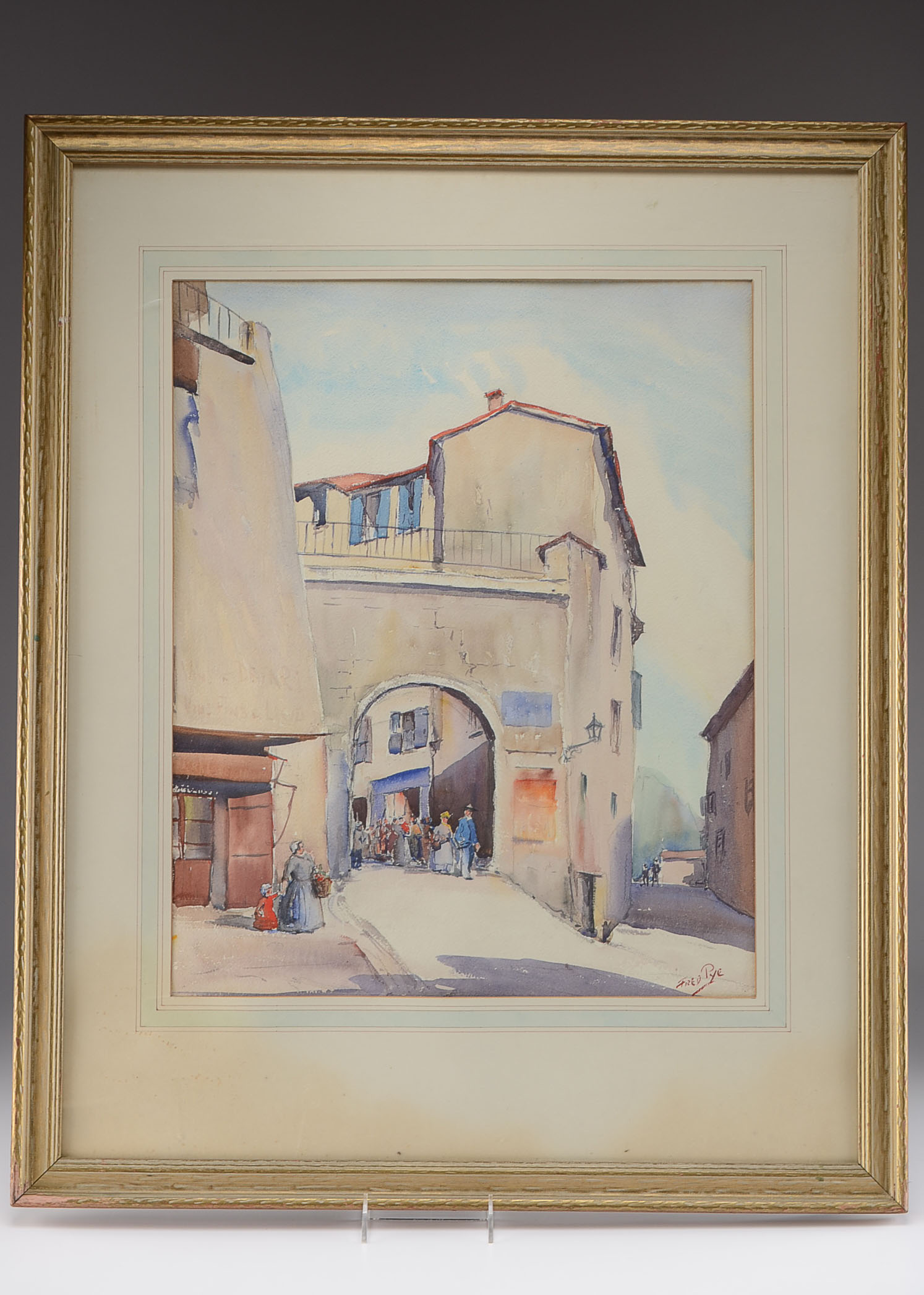 Original Fred Pye Watercolor on Paper Painting