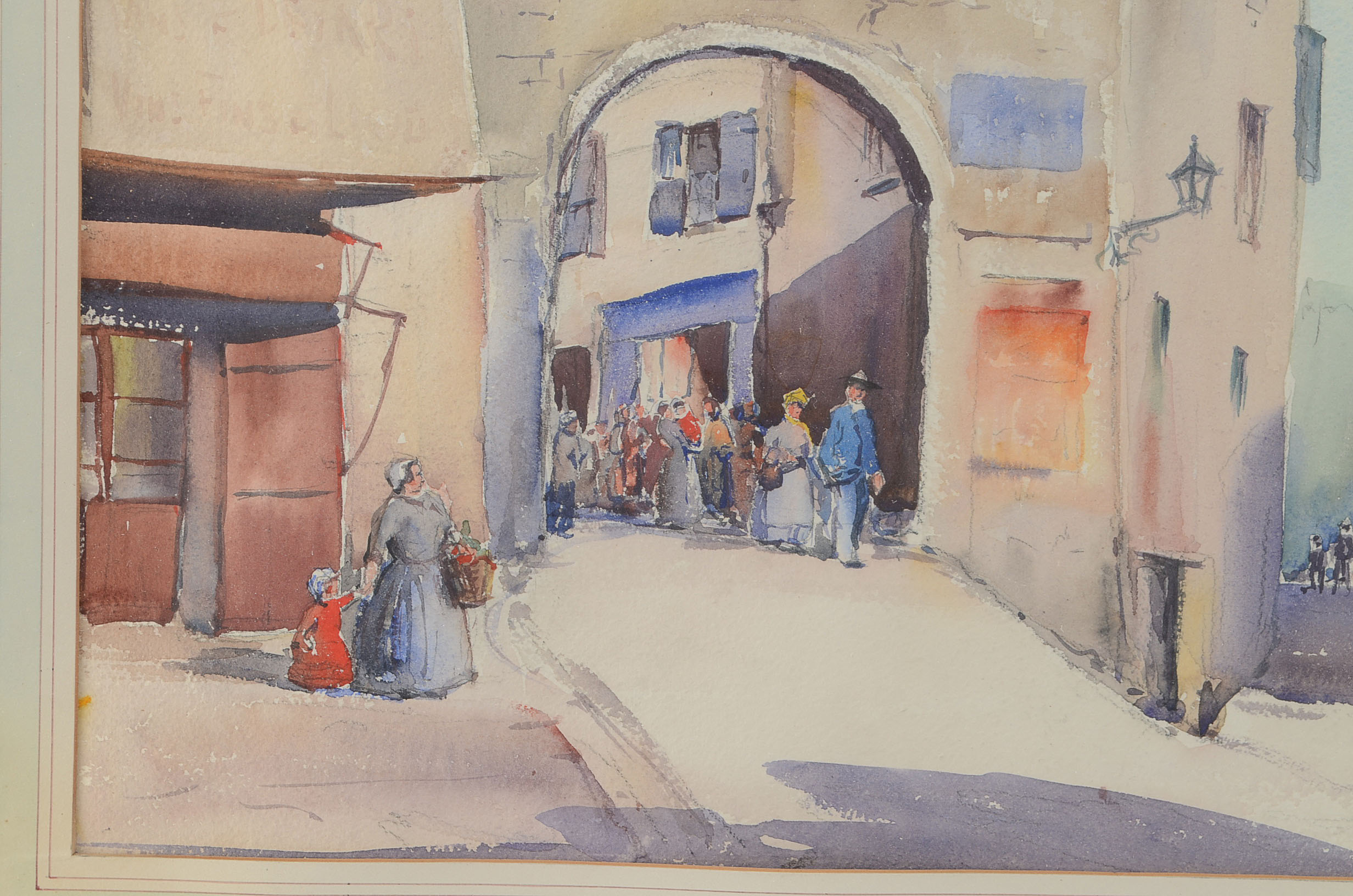 Original Fred Pye Watercolor on Paper Painting