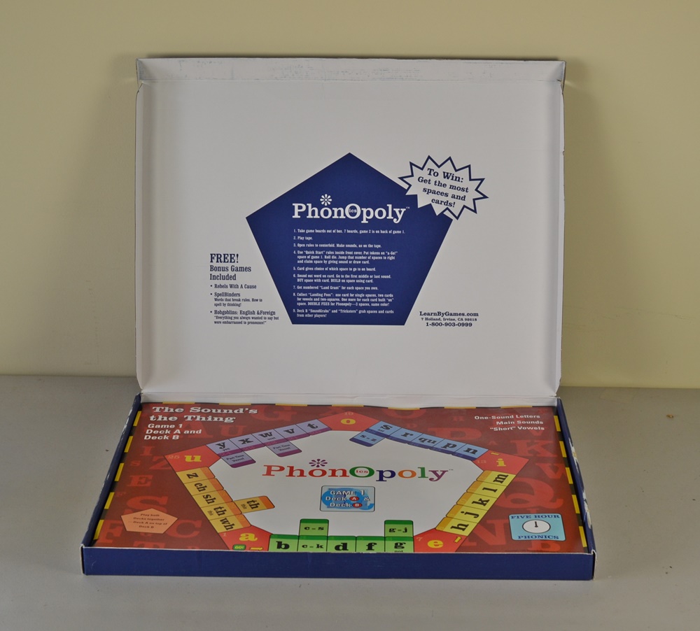 Phonopoly: A Phoenetics Teaching Board Game