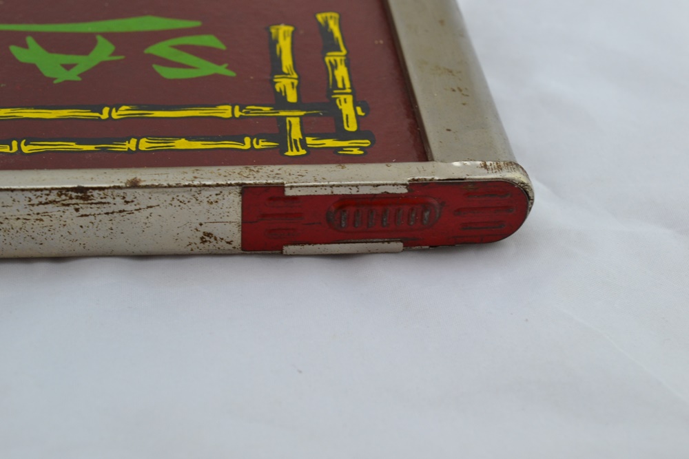 Vintage 1950s San Loo Chinese Checker Board with Storage