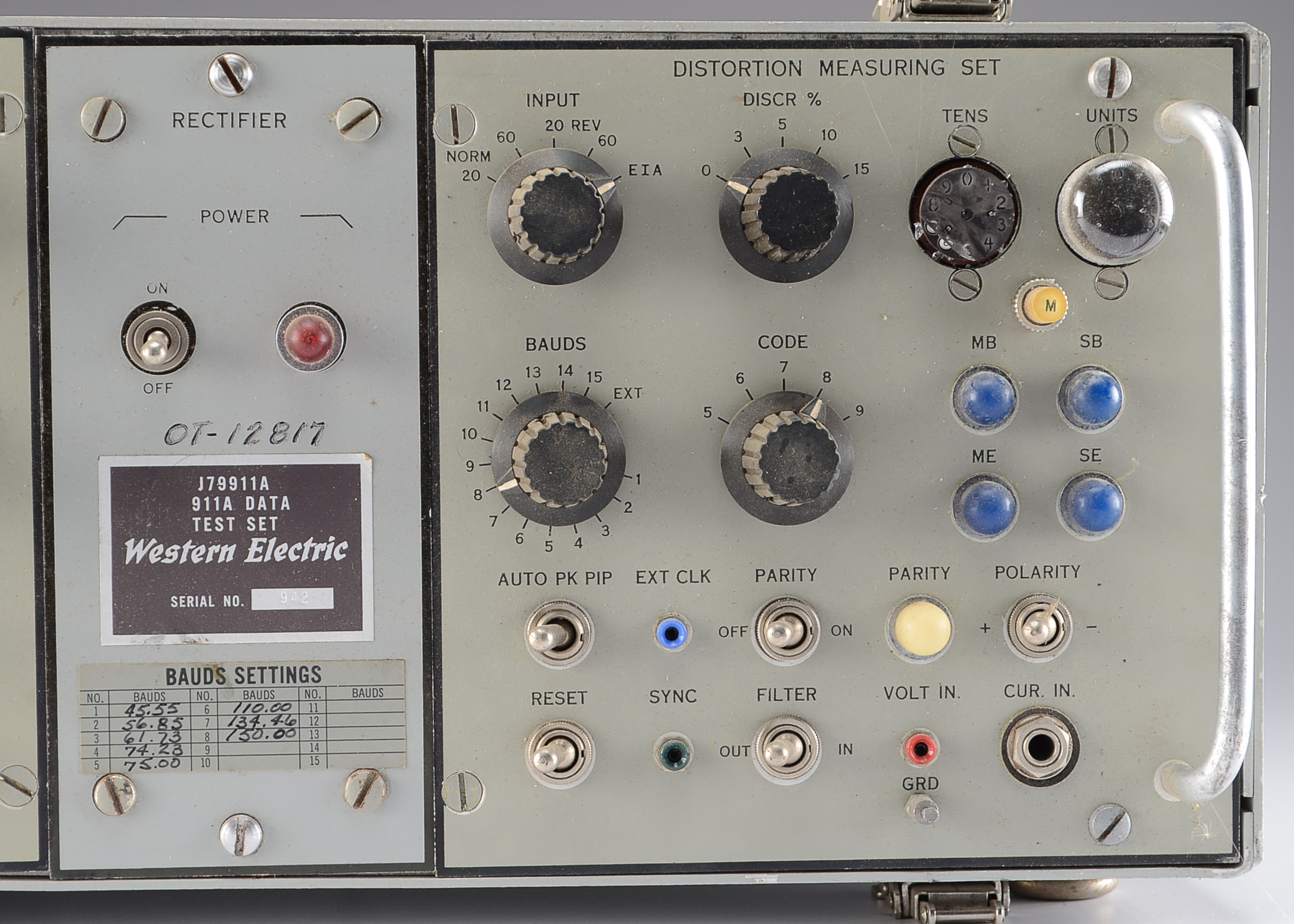 Western Electric Test Phone