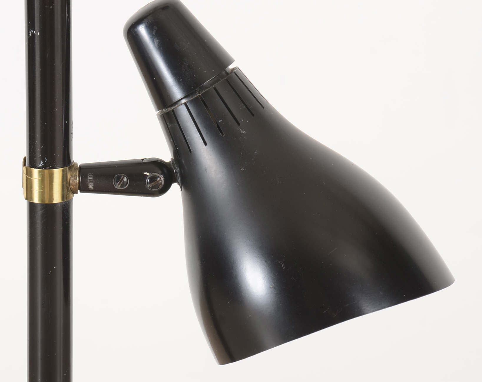 Vintage Lightolier Three Shade Floor Lamp