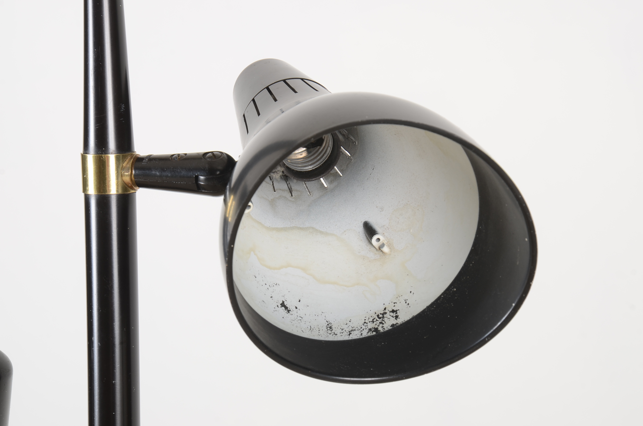 Vintage Lightolier Three Shade Floor Lamp