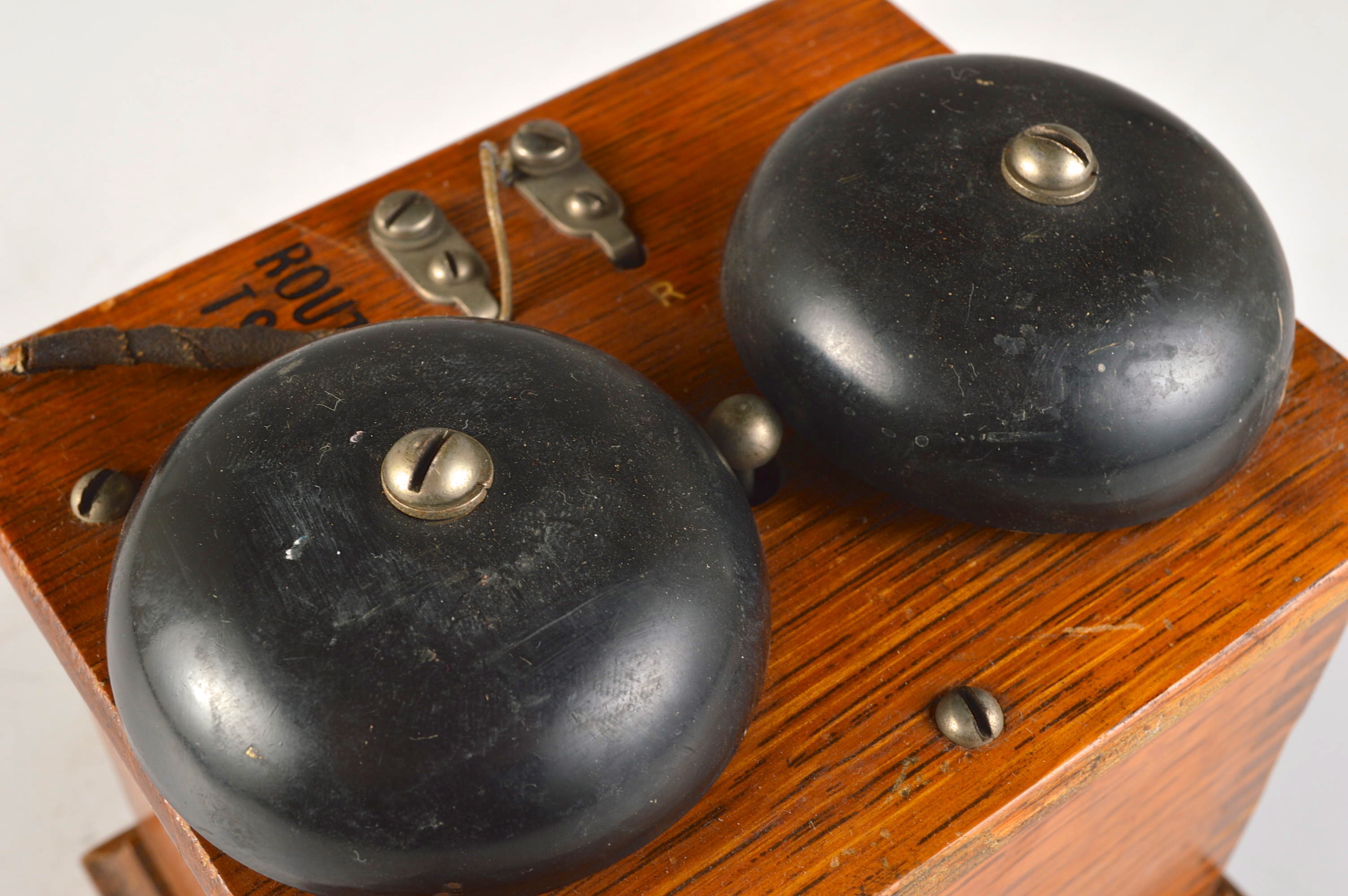 Antique Western Electric Railroad Box in Wooden Case