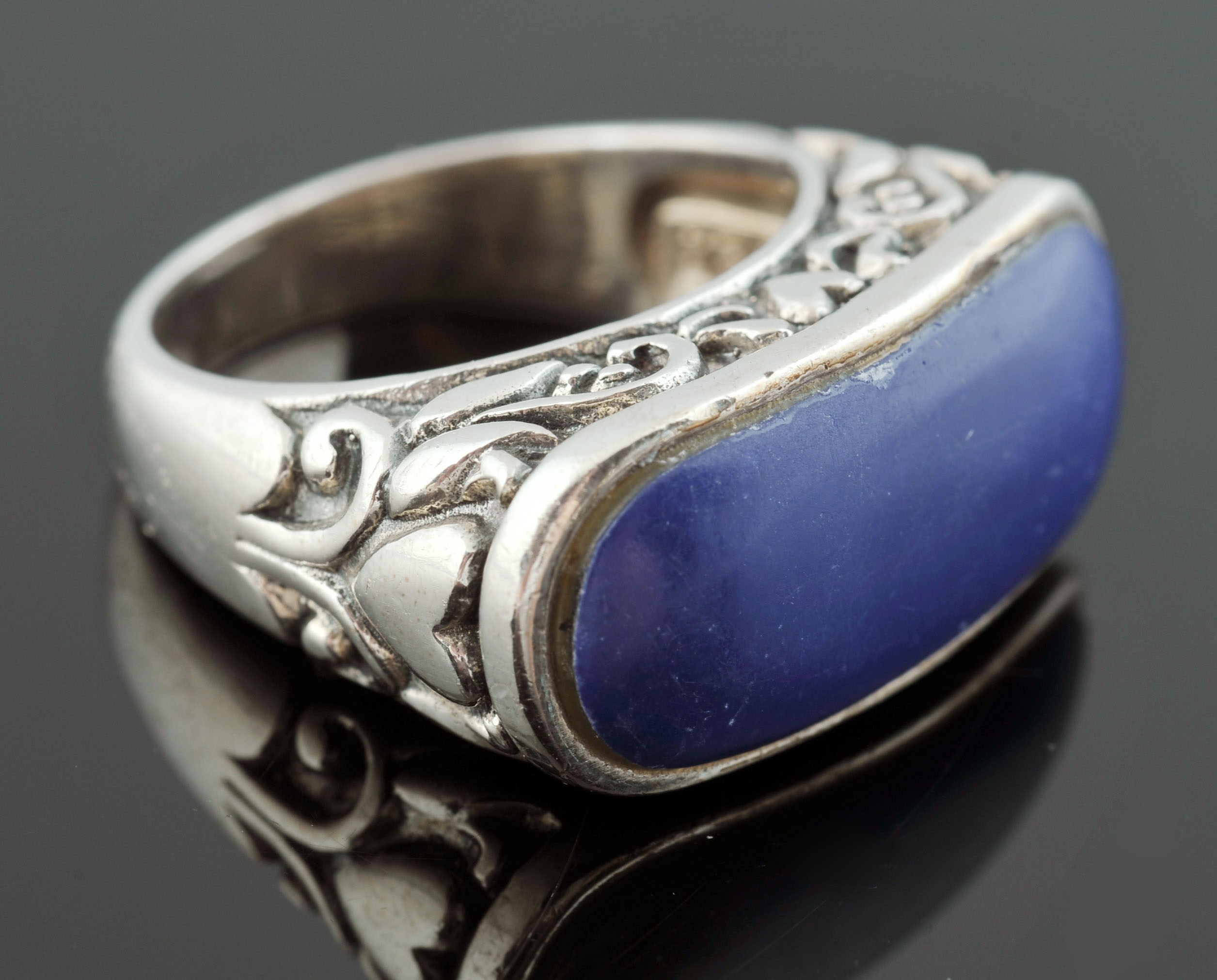 Sterling Silver Lapis Lazuli Ring