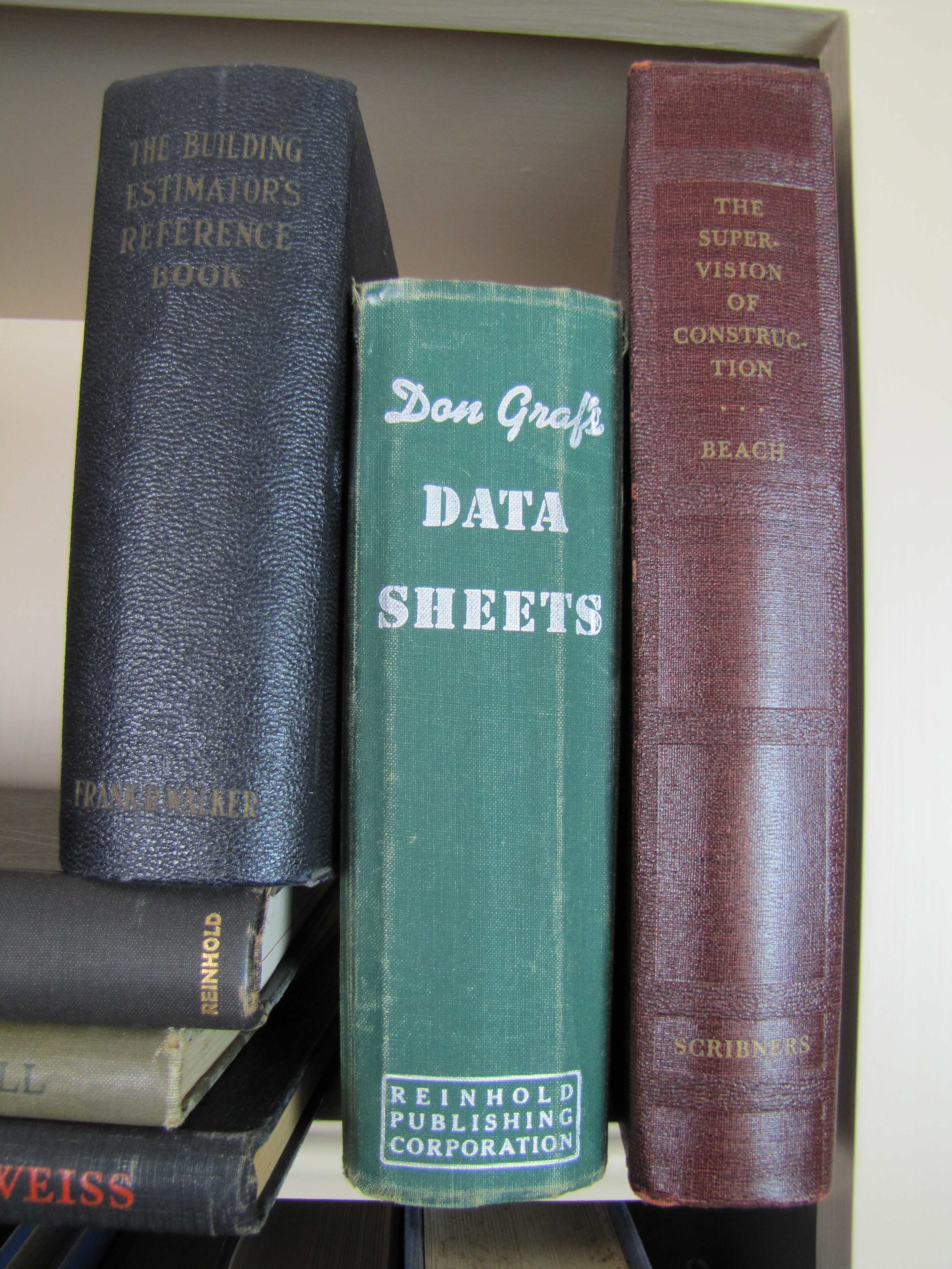Early to Mid-1900s Architectural Text Books and Manuals