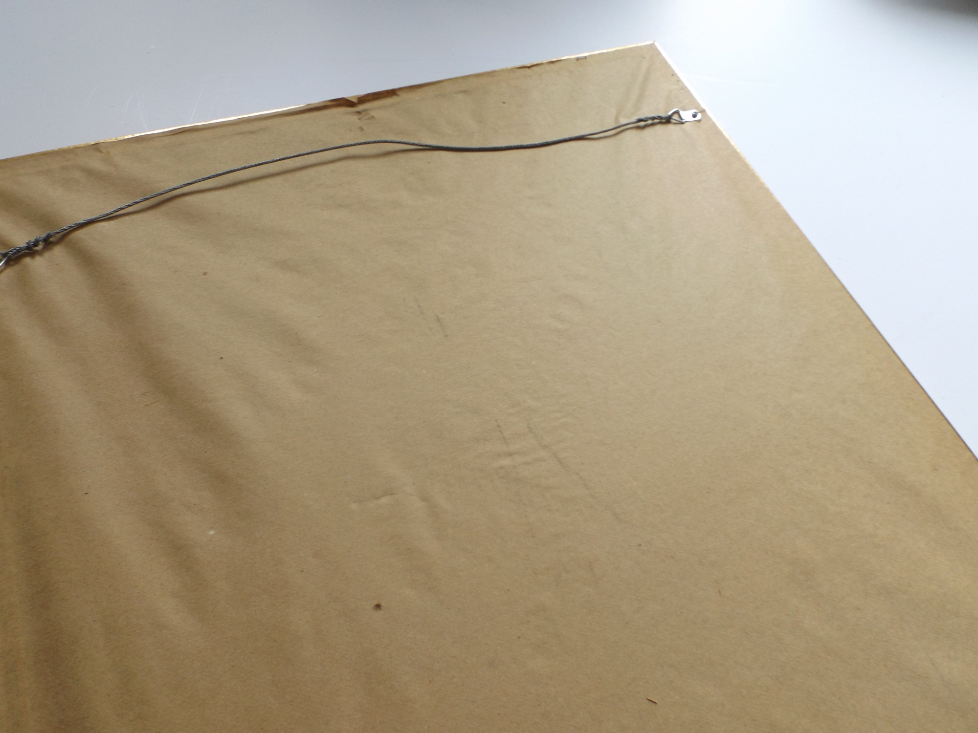 1980s Signed Silkscreen Print Titled 'Golden Vase 1'