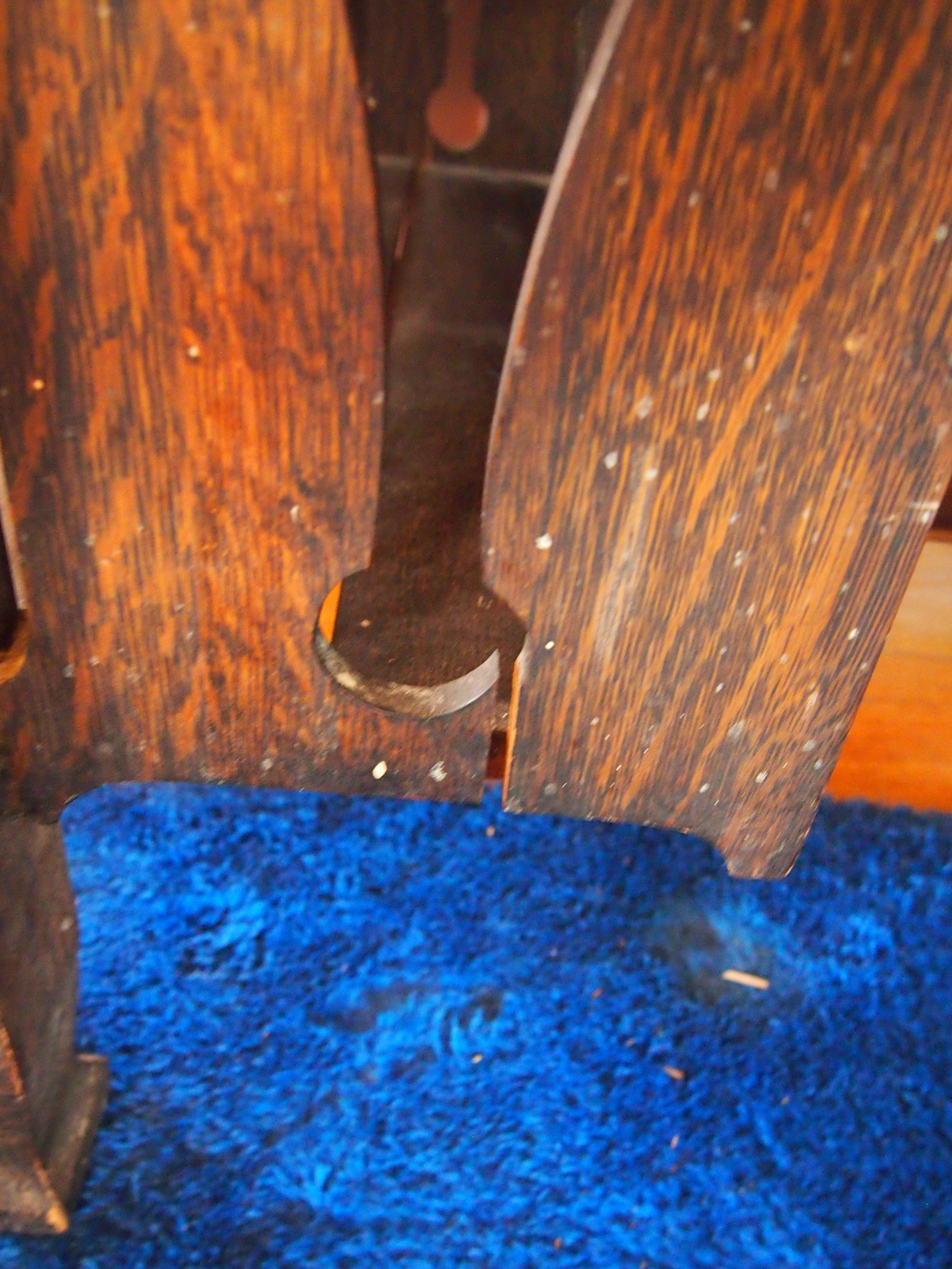 Oak Mission Style Desk