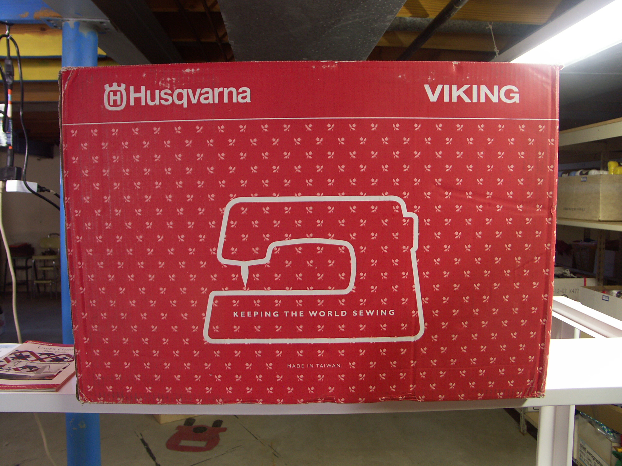 Husqvarna Viking Mega Quilter Machine and Inspira Quilting Frame