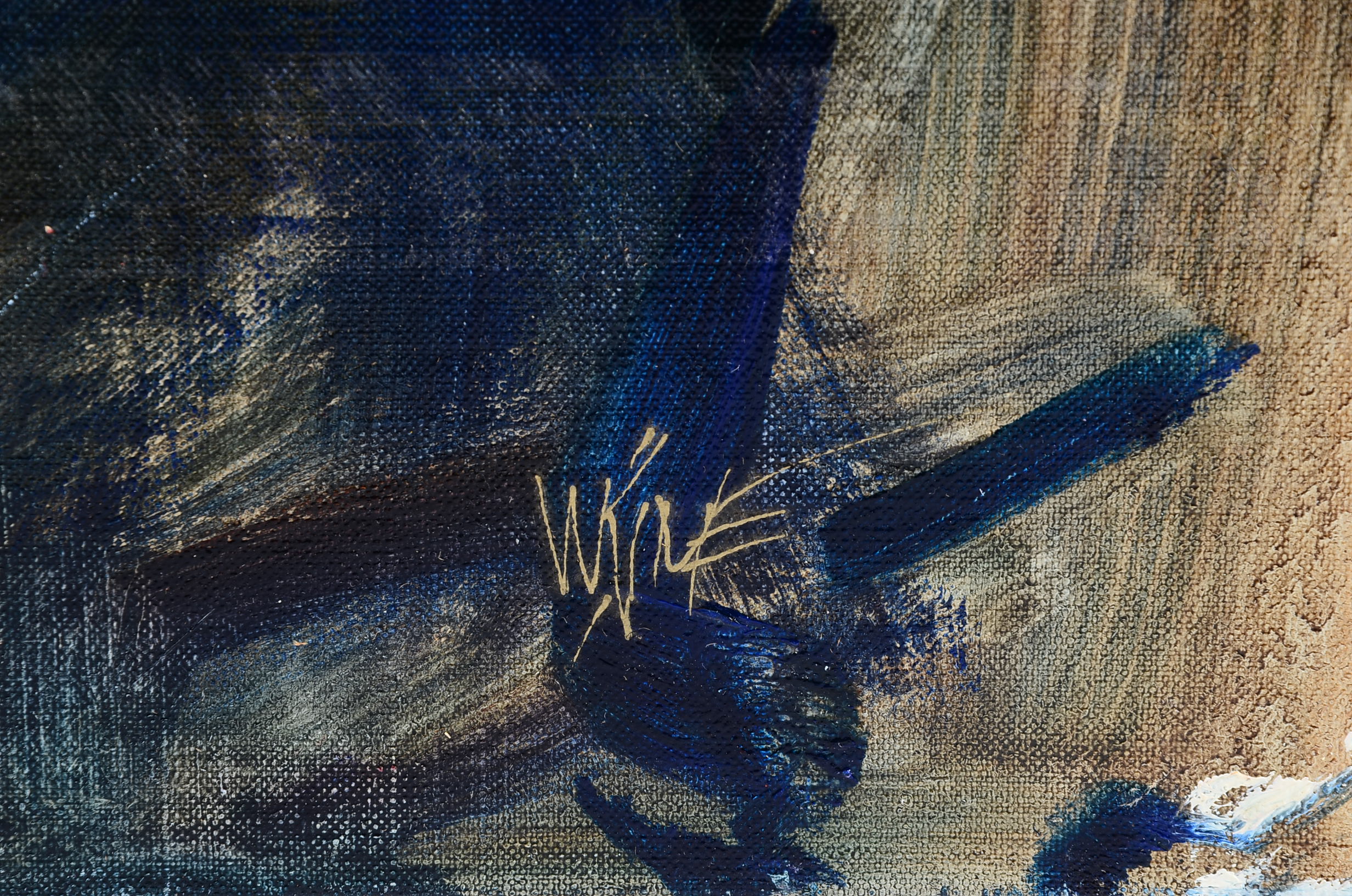 Dr. Wesley Kime Oil Painting on Canvas Wrapped Academy Board