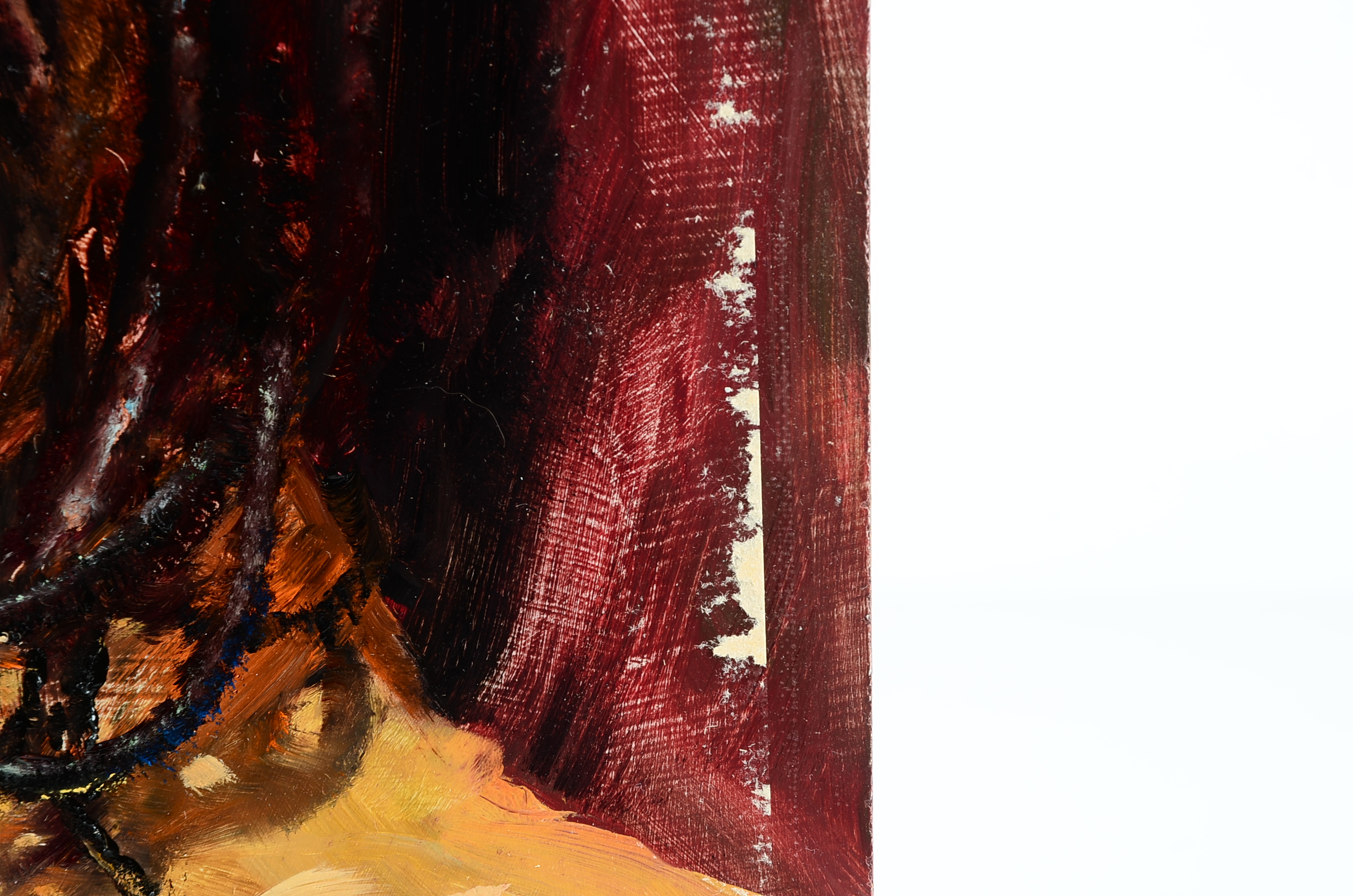 Original Dr. Wesley Kime Oil on Academy Board