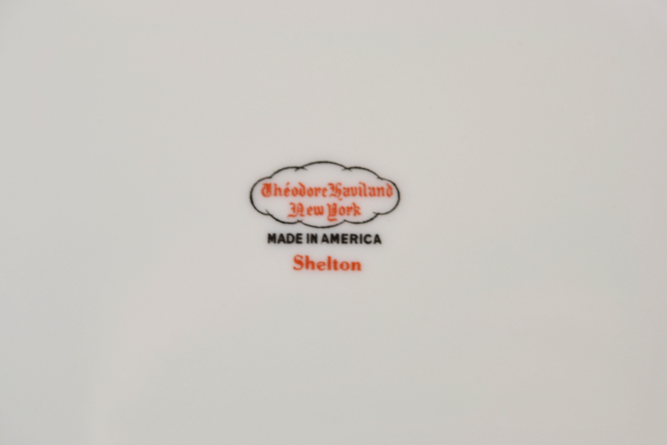 Haviland Shelton China