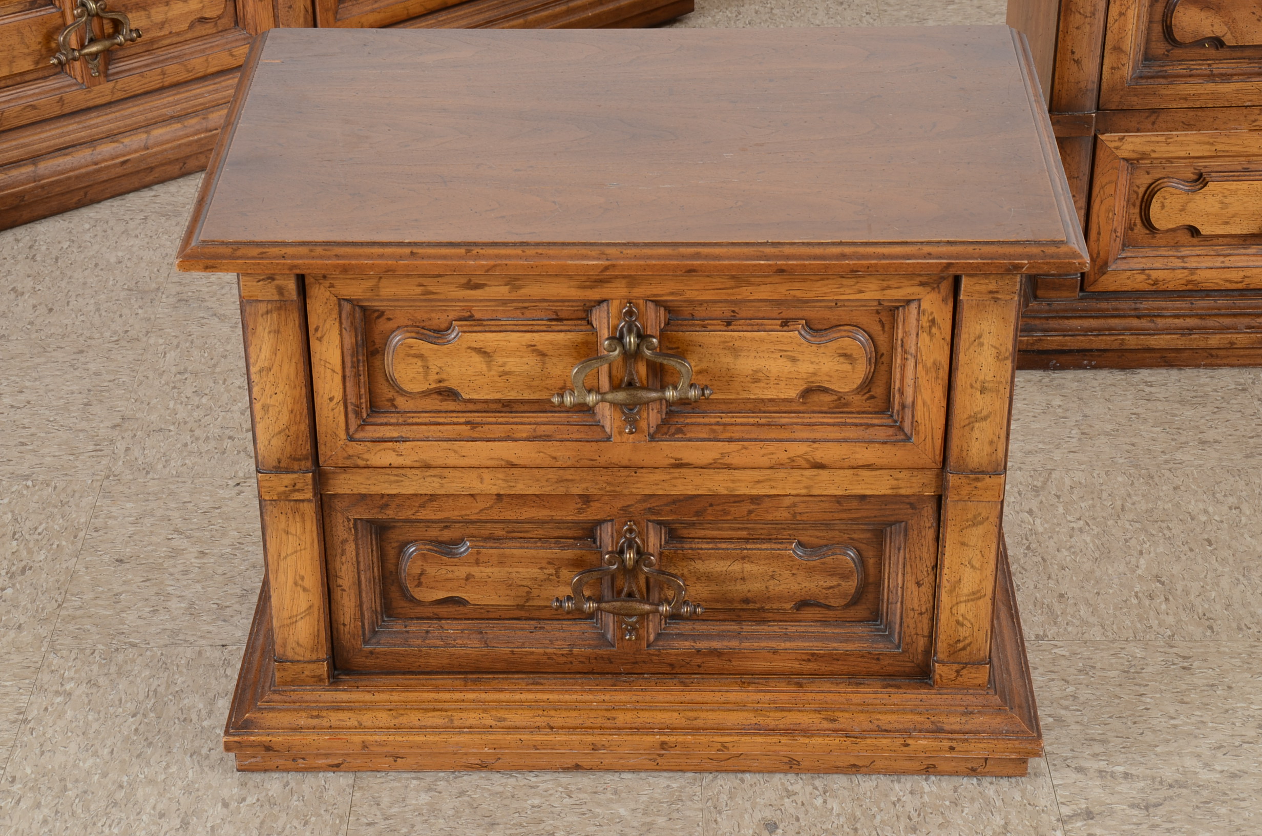 1970s Mediterranean Style Drexel Bedroom Set