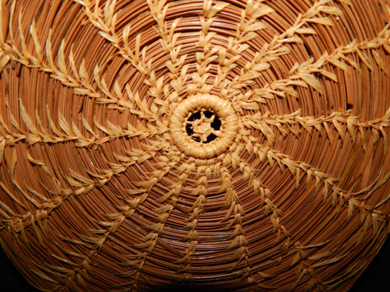 Two Baskets, One African Hausa, One Seminole Native American