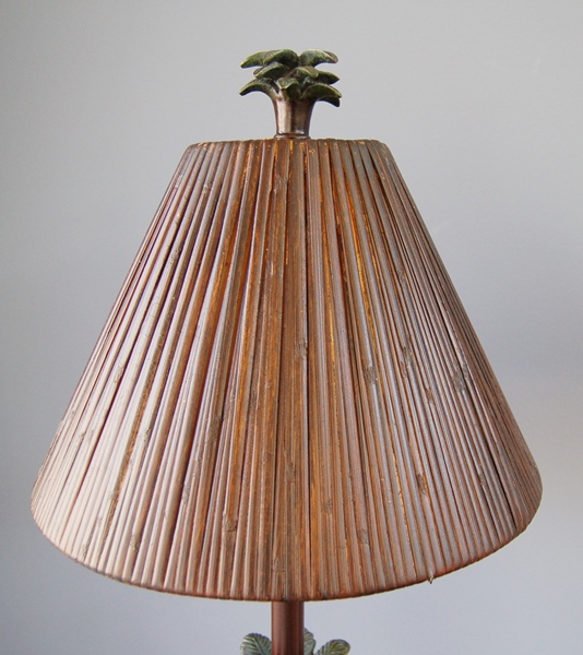 Tropical Palm Tree Monkey Table Lamp