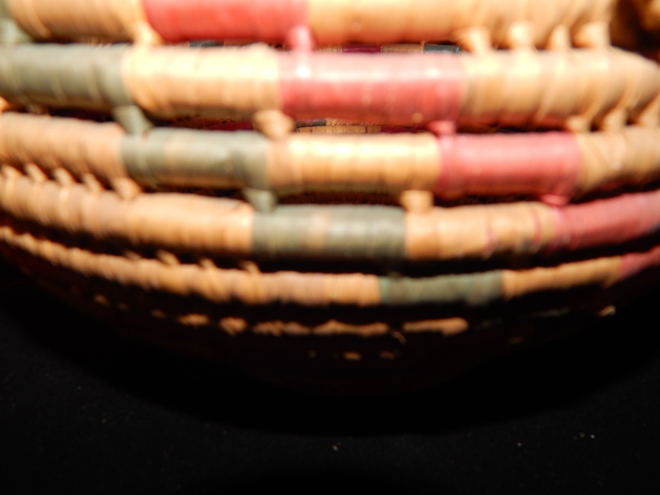 Handled African Woven Basket