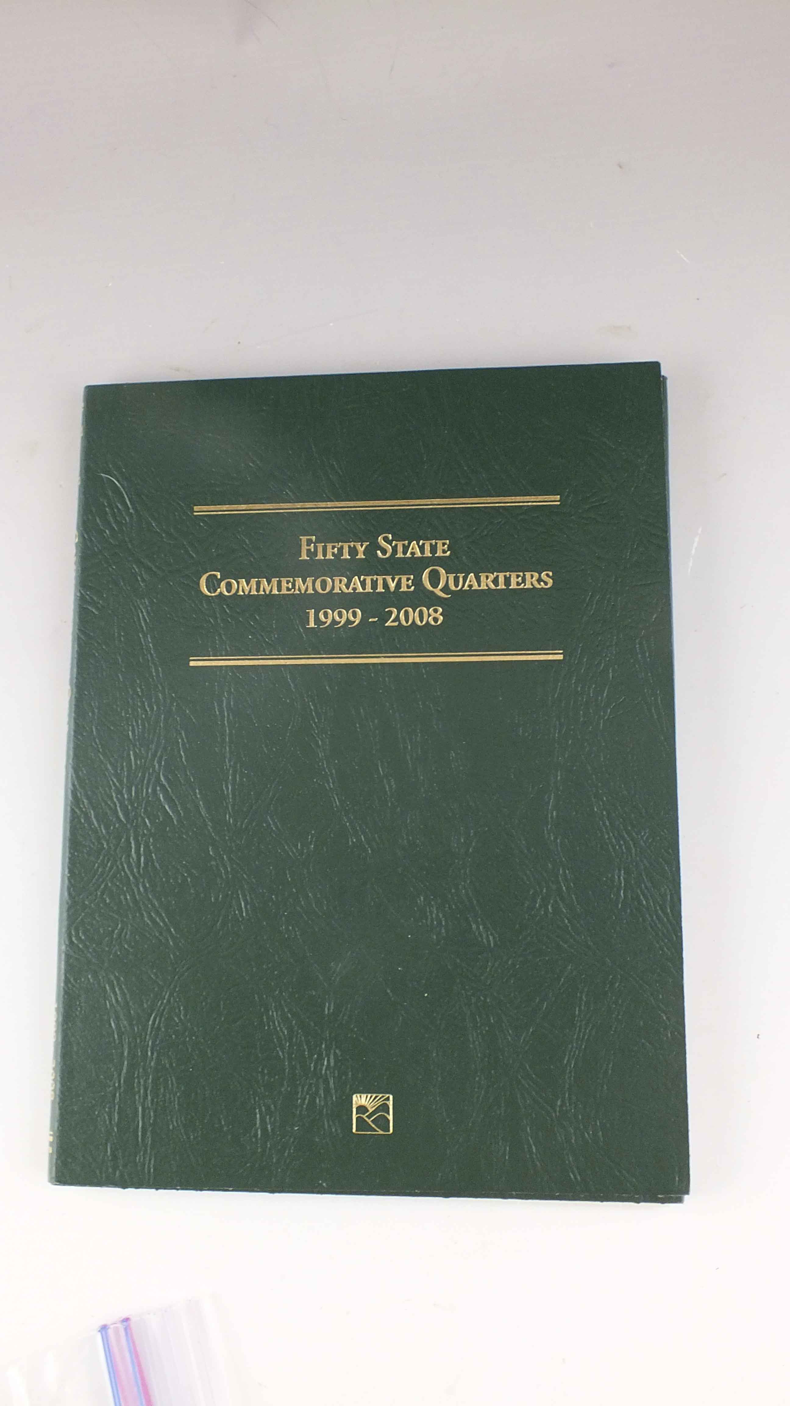 Fifty States Commemorative Quarter Series Album With Quarters
