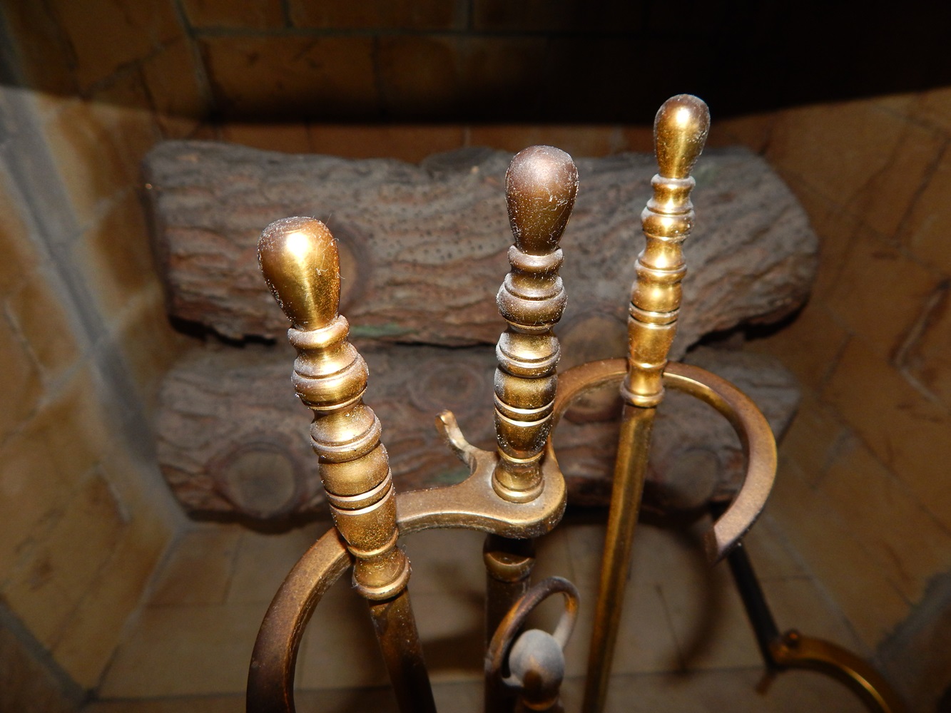 Fireplace Andirons and Tools