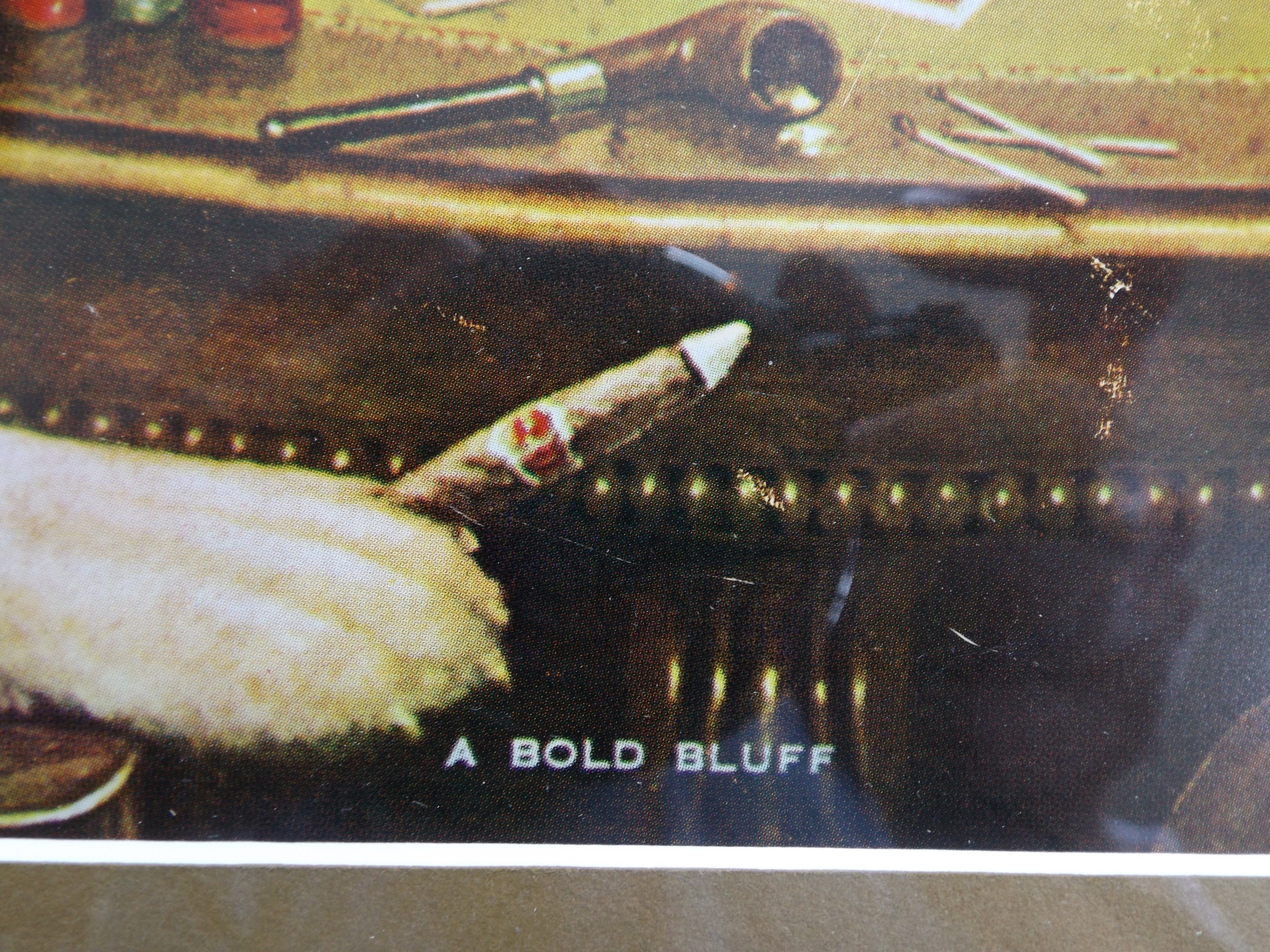 Blue Top Beer Advertising Piece