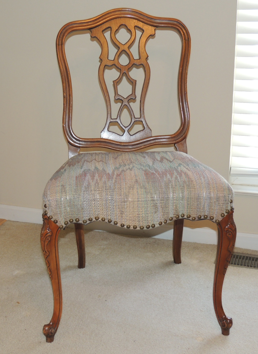 Weiman French Provincial Dining Table and Six Chairs