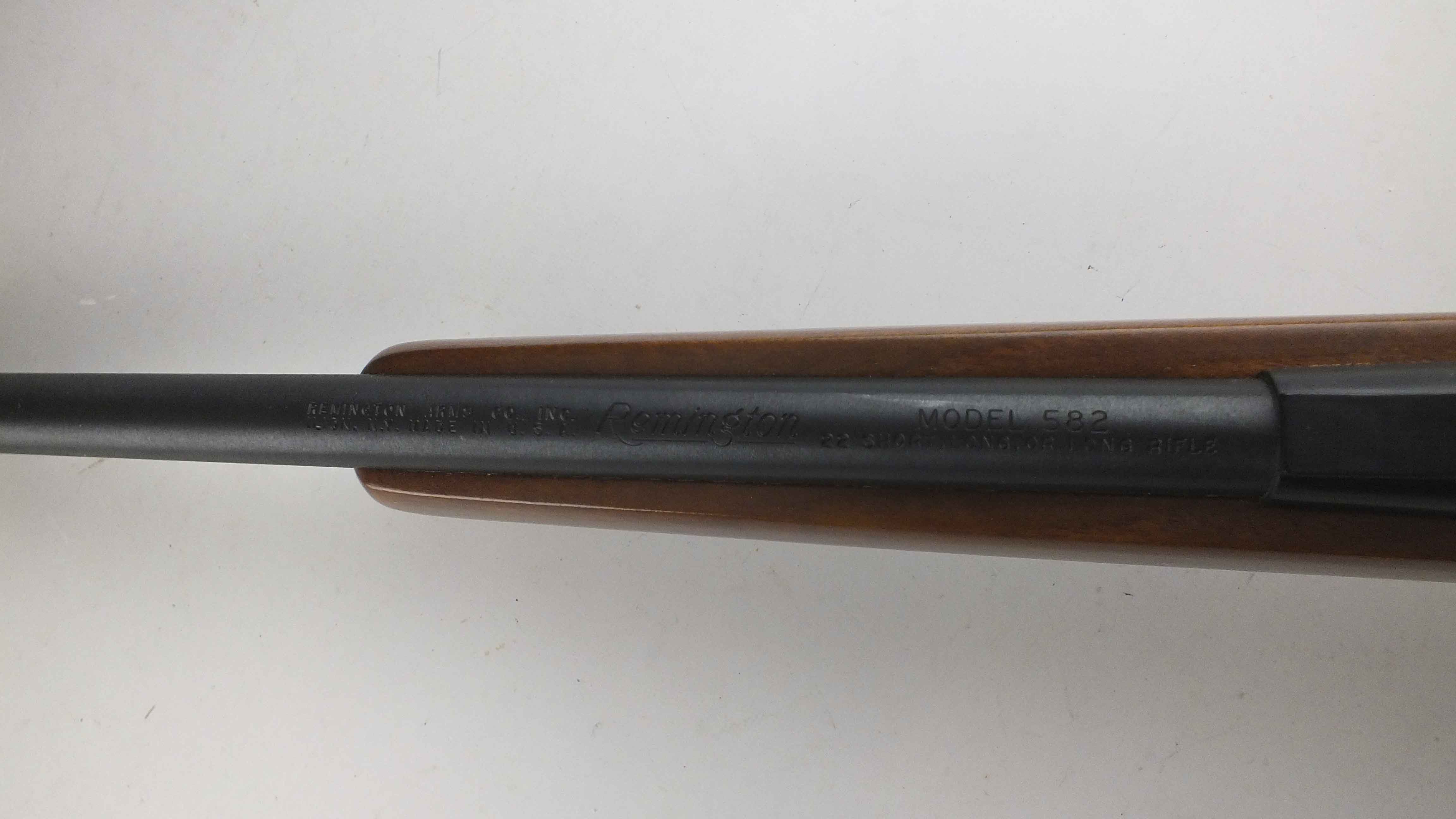 Remington Bolt Action 22 Caliber Rifle Model 582