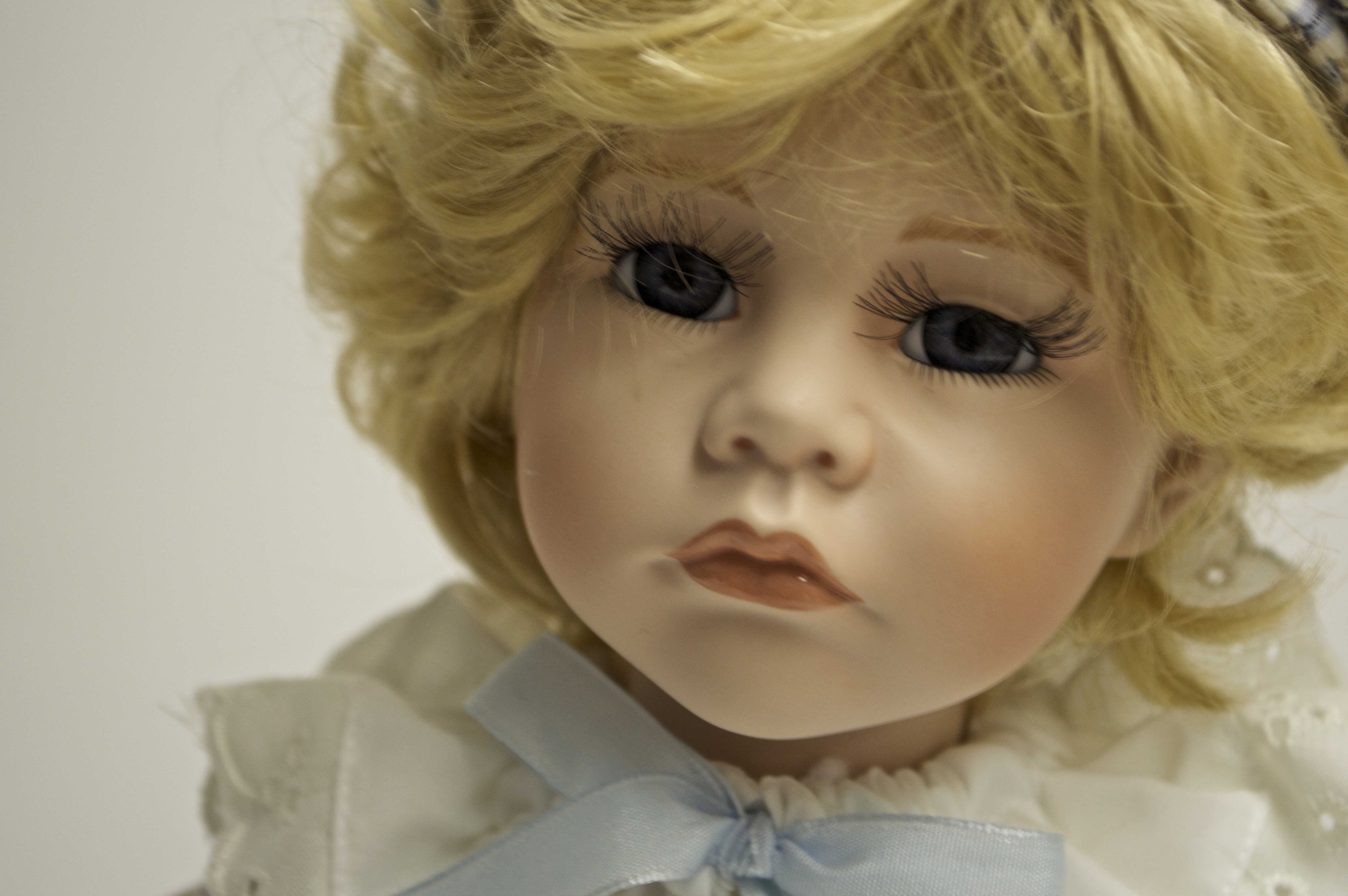 Painter Boy Porcelain Doll