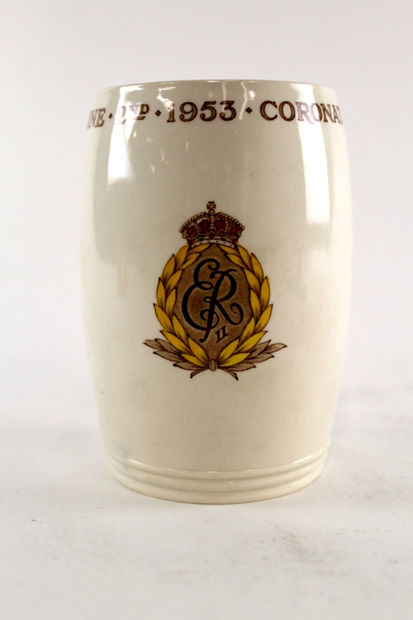 Elizabeth II Commemorative Beaker Glass
