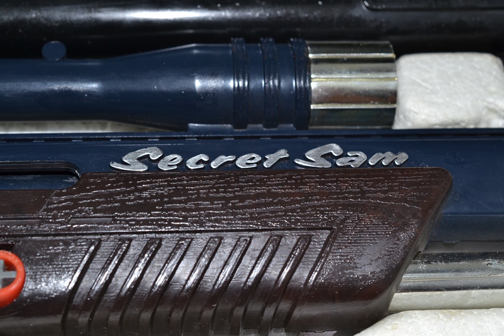 1965 Secret Sam Attache Case Weapons Spy Set By Topper Toys 