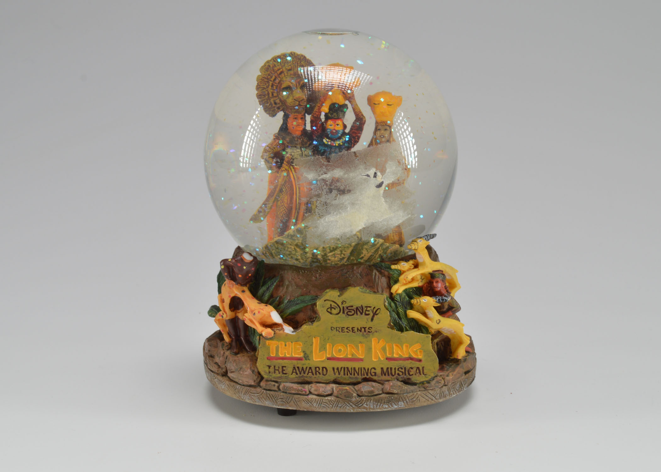 Walt Disney's Lion King Musical Snow Globe