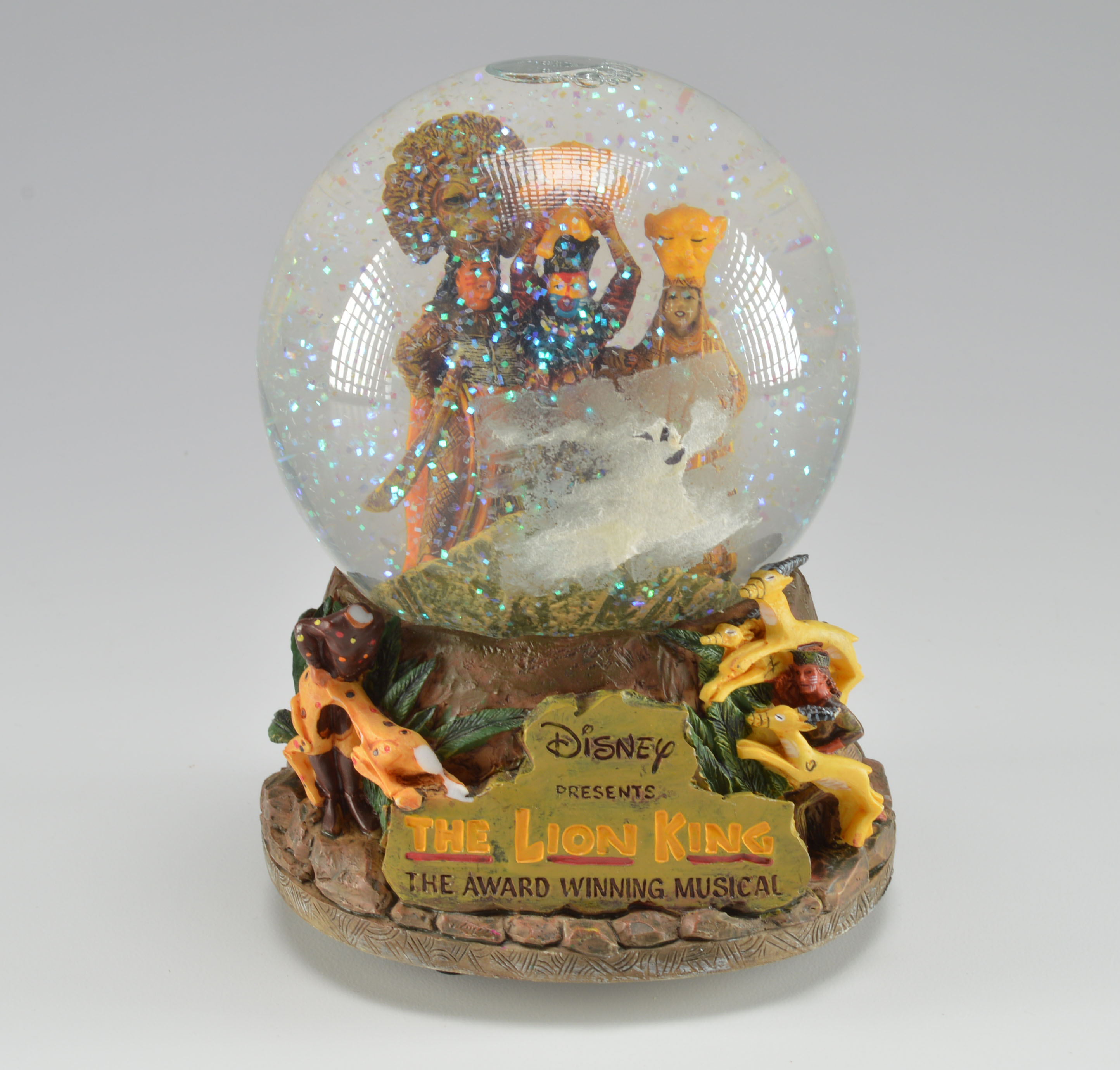 Walt Disney's Lion King Musical Snow Globe