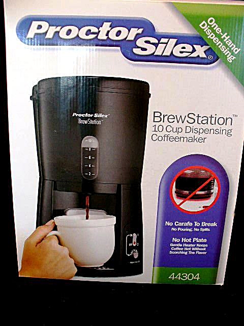 New-In-Box Proctor Silex Brew Station and a Krups Coffee Bean Grinder