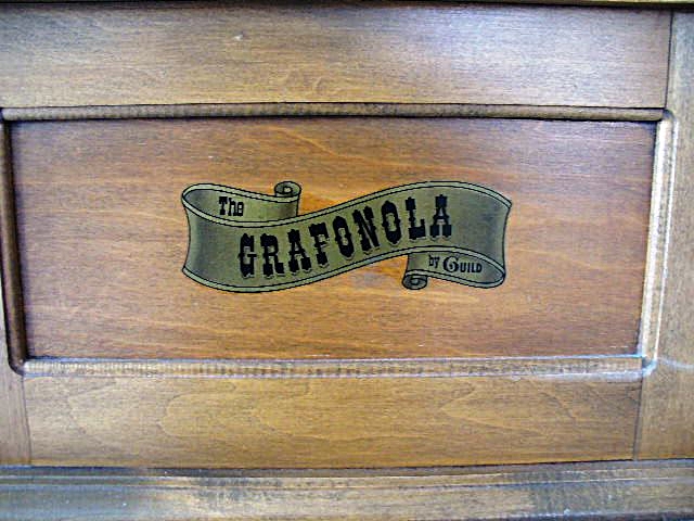"The Grafonola" by Guild Replica Phonograph with Trumpet Speaker