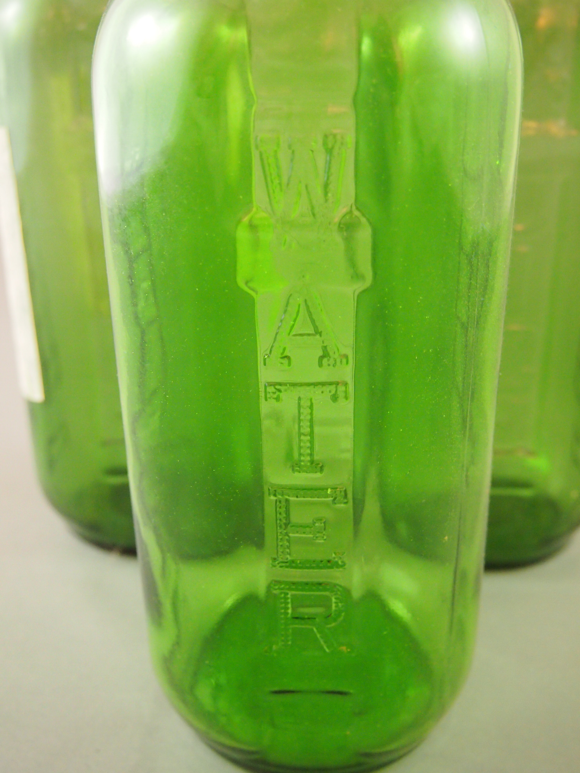40oz Green Glass Jars
